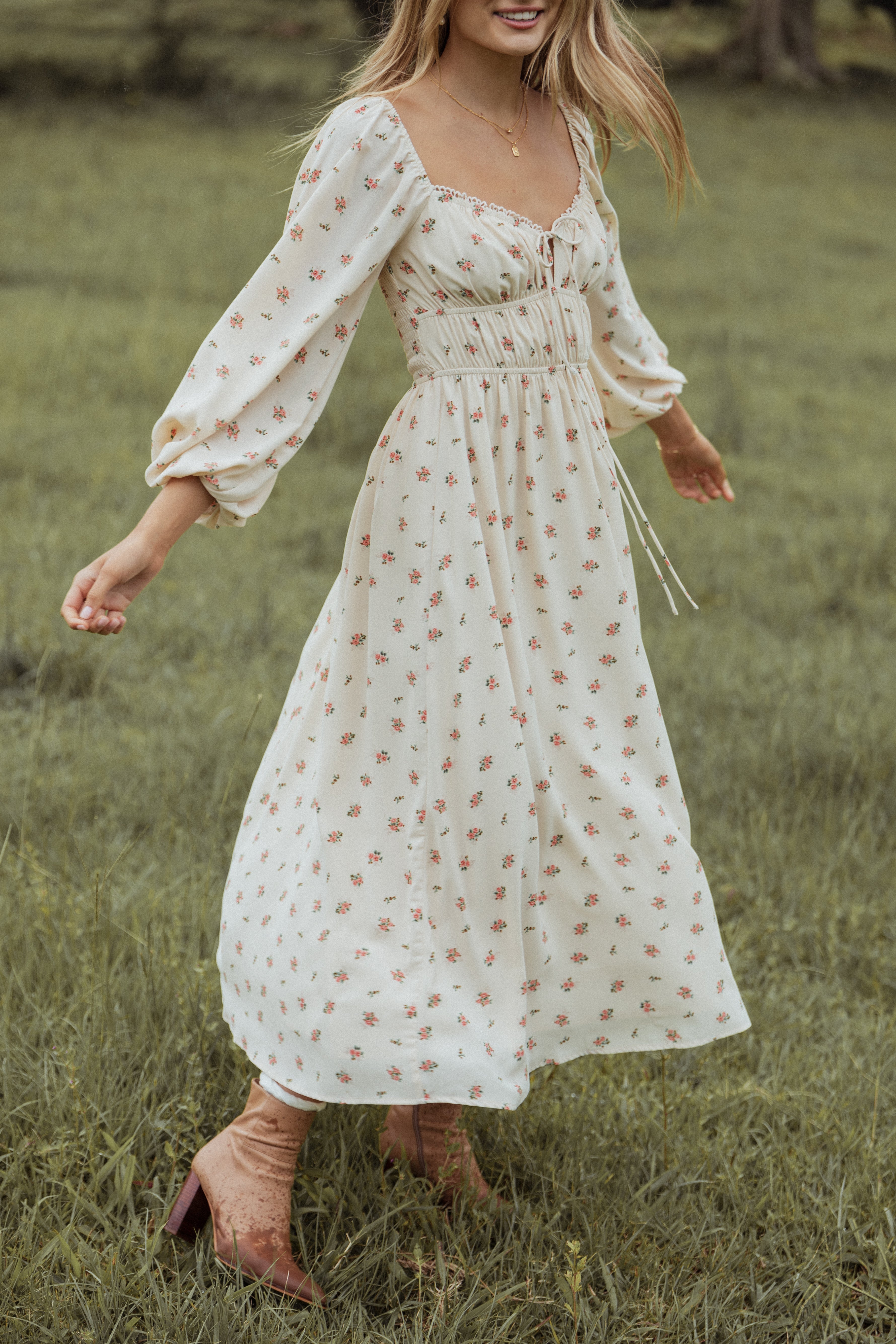 Petal and Pup USA DRESSES Maureen Maxi Dress - Rosebud Floral