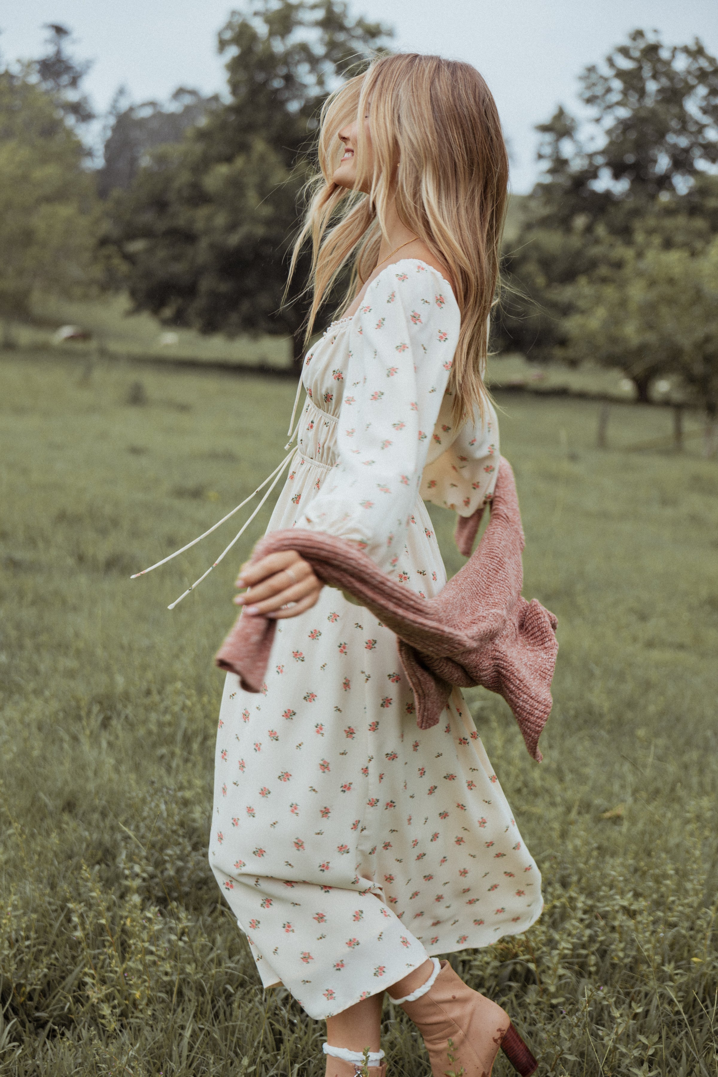 Petal and Pup USA DRESSES Maureen Maxi Dress - Rosebud Floral