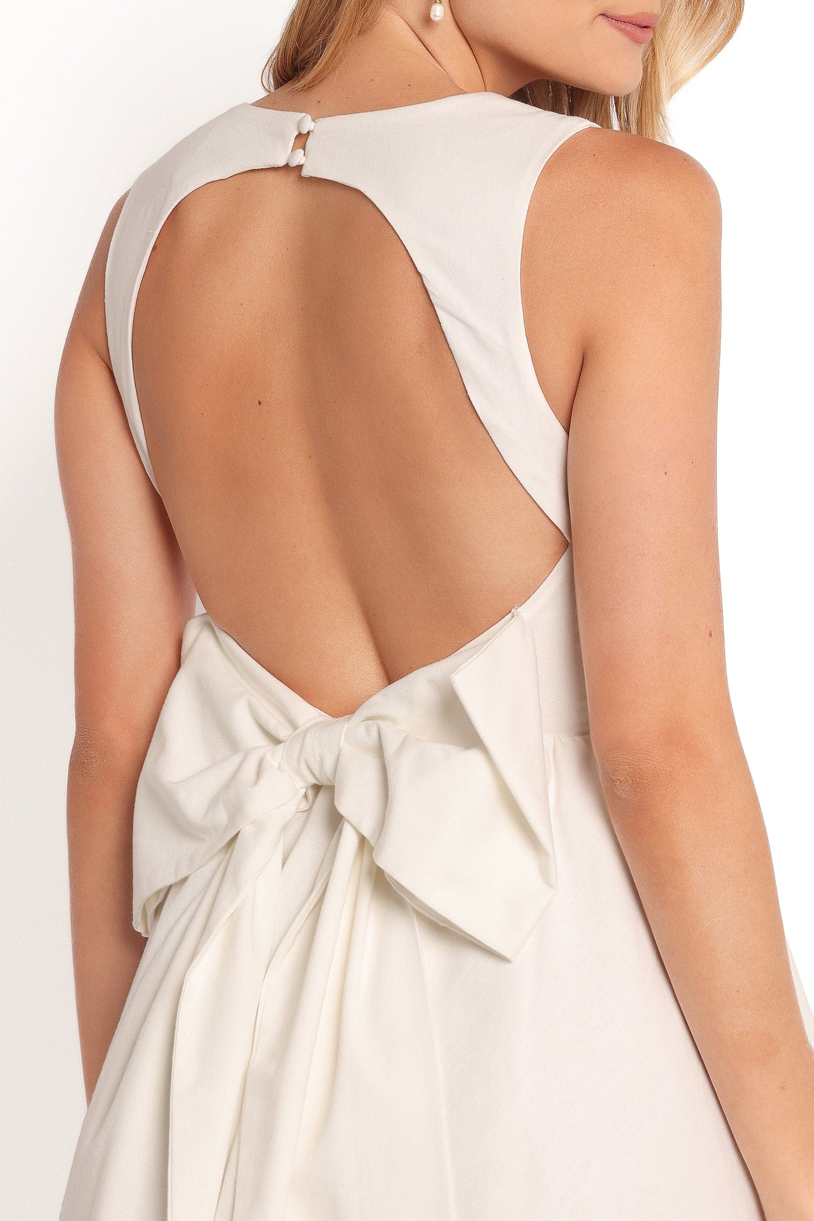 Petal and Pup USA DRESSES Mayra Mini Dress - White (Hold for Rack)
