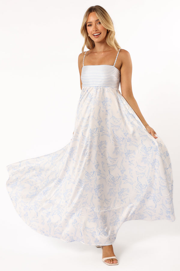 Petal and Pup USA DRESSES Mckay Maxi Dress - Blue