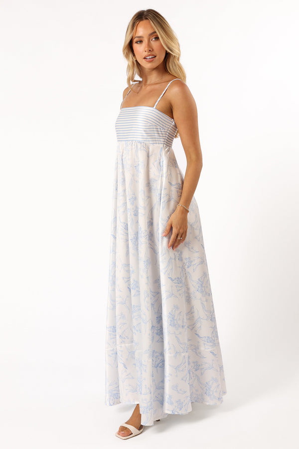 Petal and Pup USA DRESSES Mckay Maxi Dress - Blue