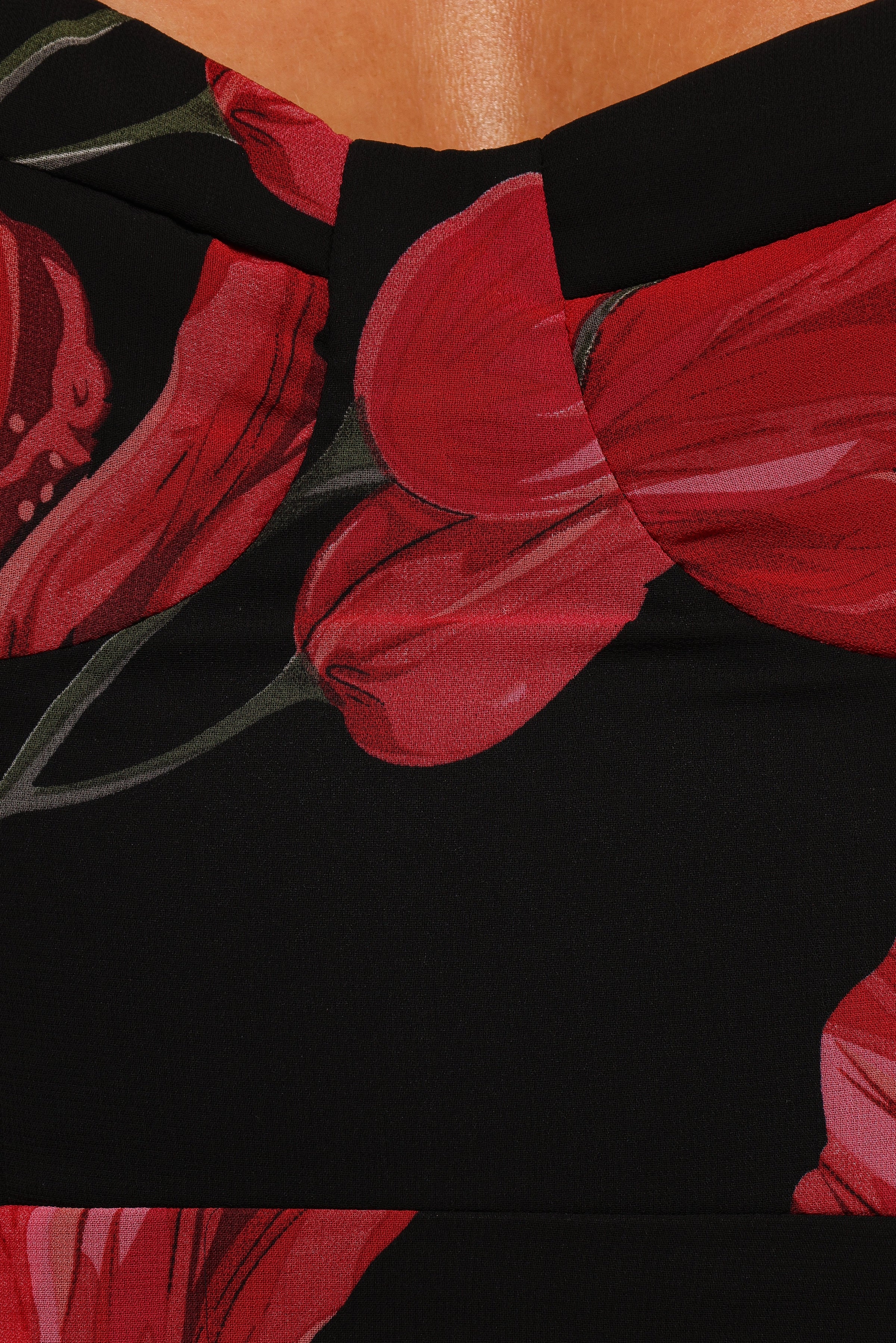 Petal and Pup USA DRESSES Meg Dress - Black Floral