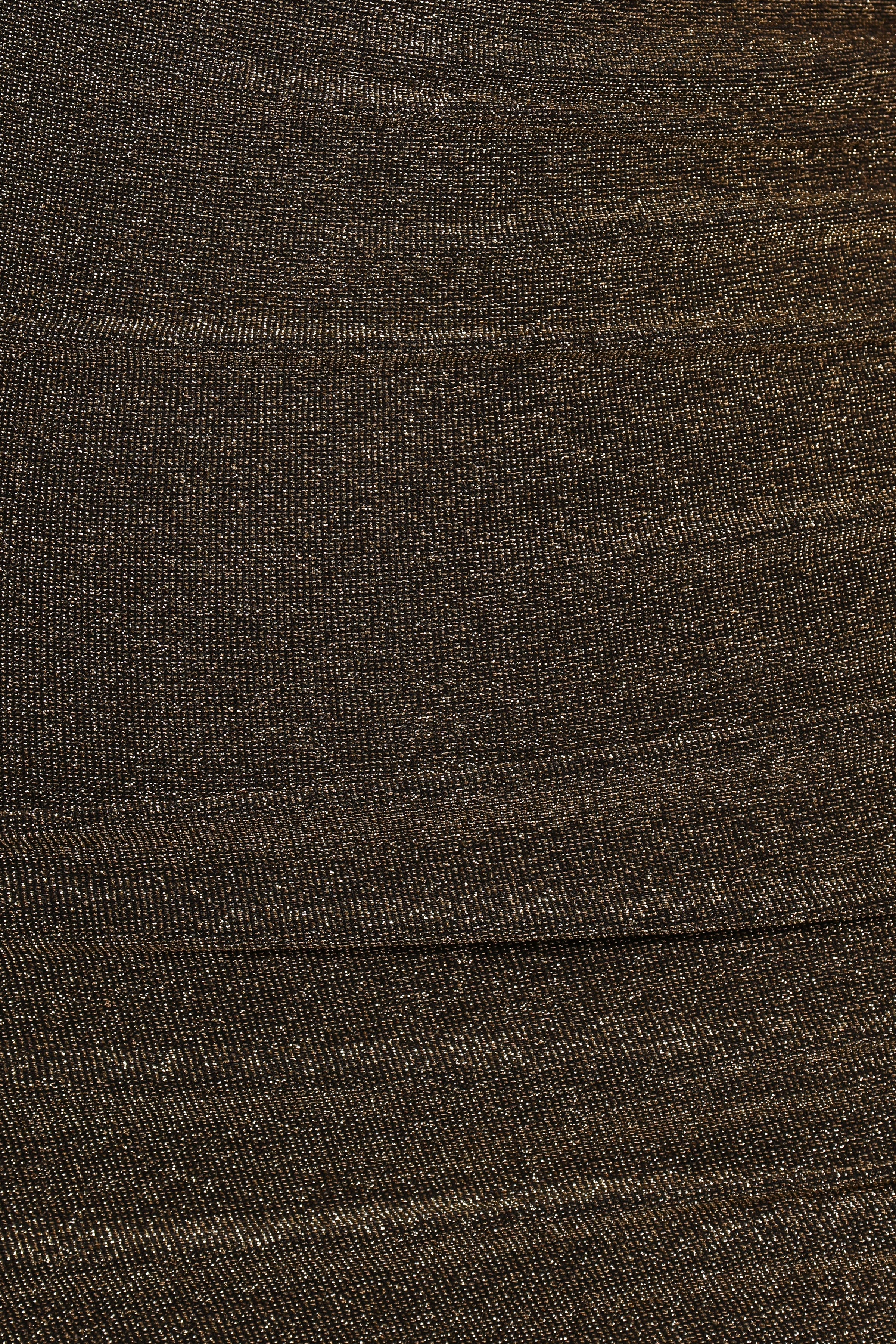 Petal and Pup USA DRESSES Mel Midi Dress - Black/Light Gold