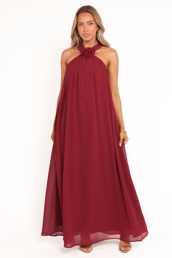 Petal and Pup USA DRESSES Melba Maxi Dress - Berry