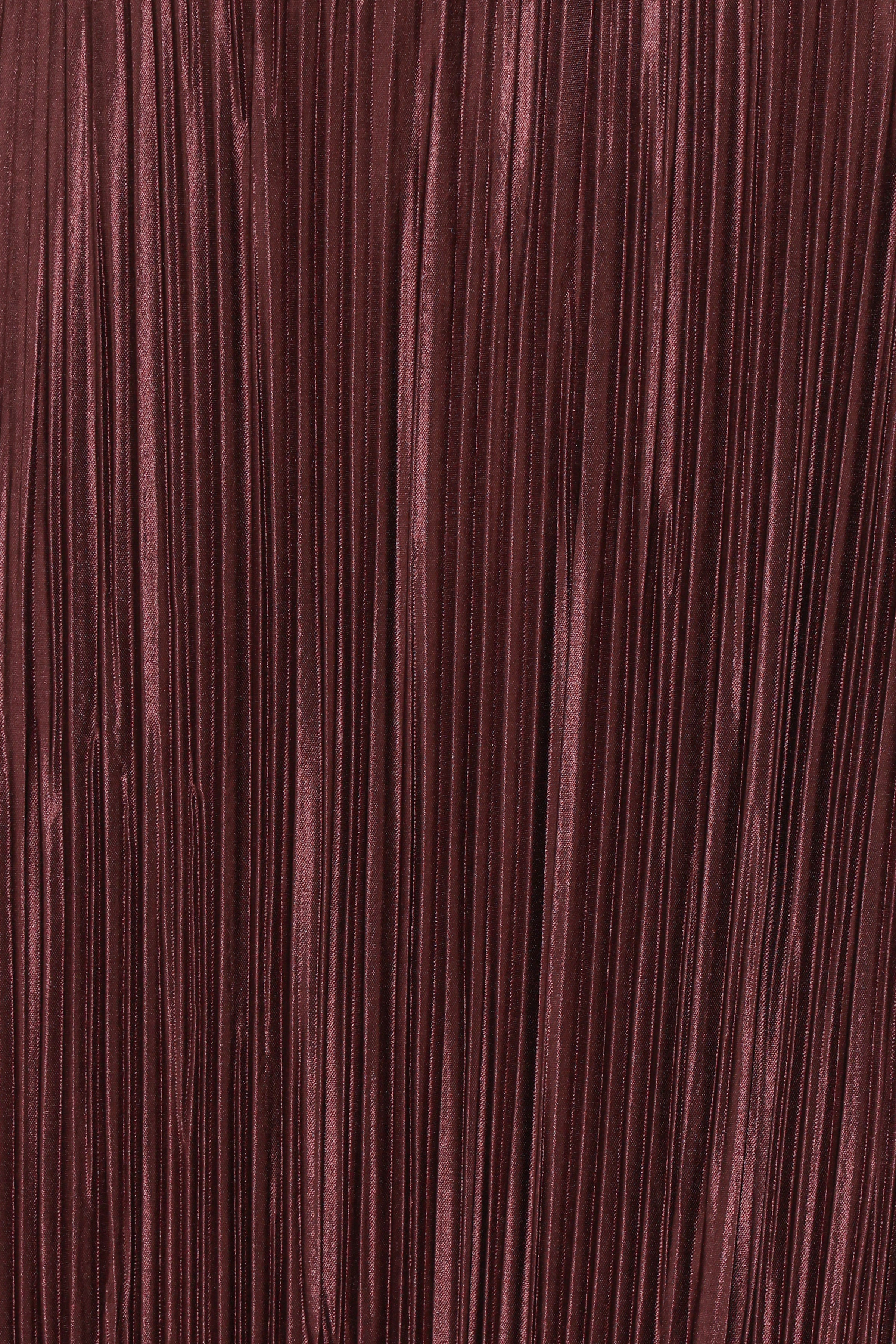 Petal and Pup USA DRESSES Melody Plisse Halter Maxi Dress - Brown