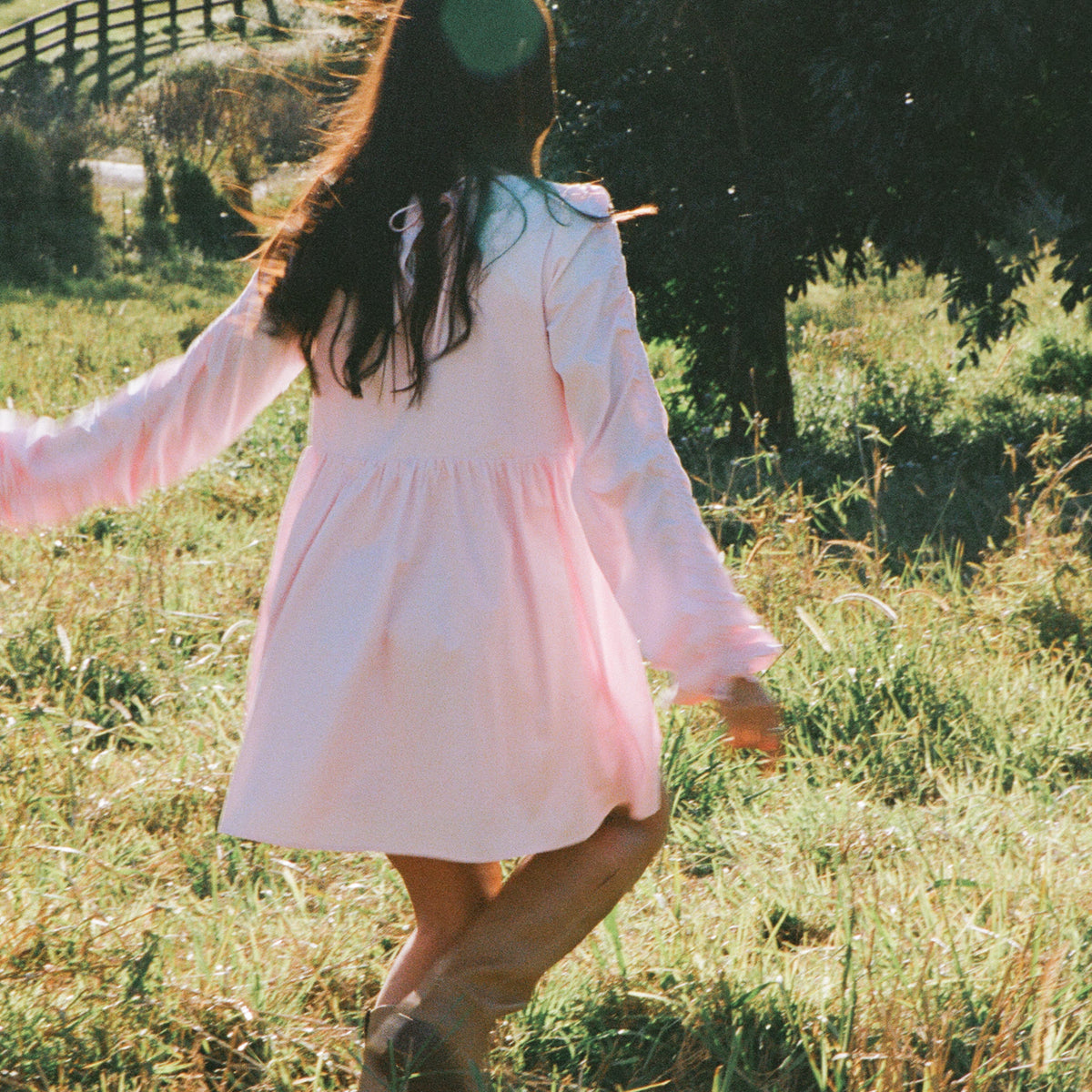 Micaela Long Sleeve Mini Dress