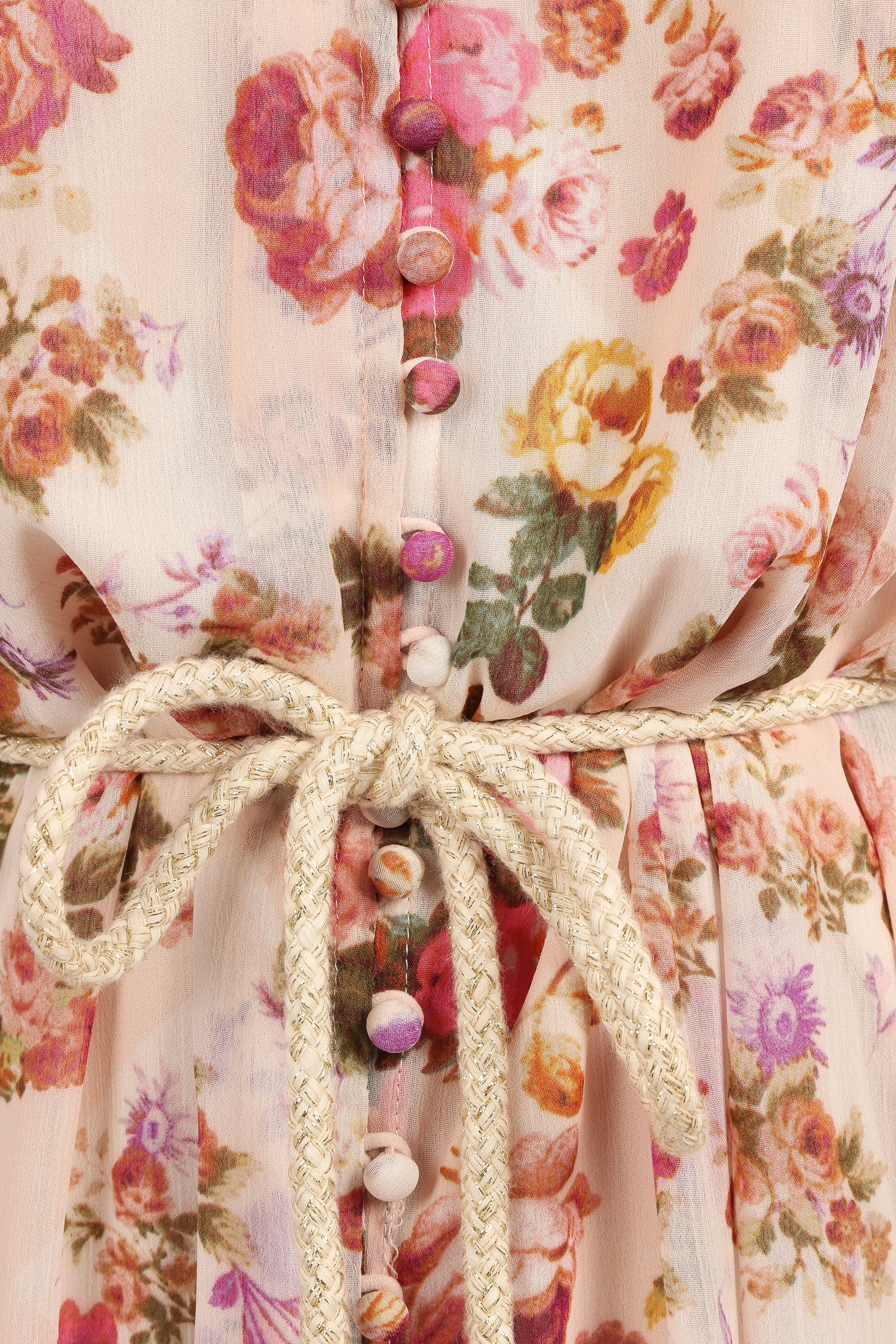 Petal and Pup USA DRESSES Micah Long Sleeve Midi Dress - Blush