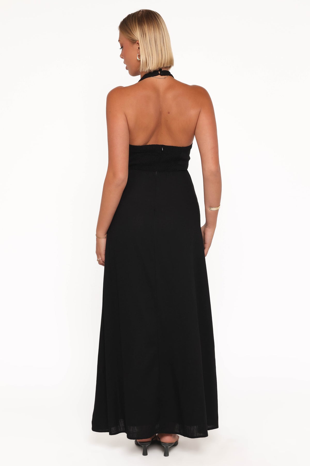 Michelle Halterneck Dress - Black | Petal & Pup USA Michelle Halterneck Dress - Black | Petal & Pup USA
