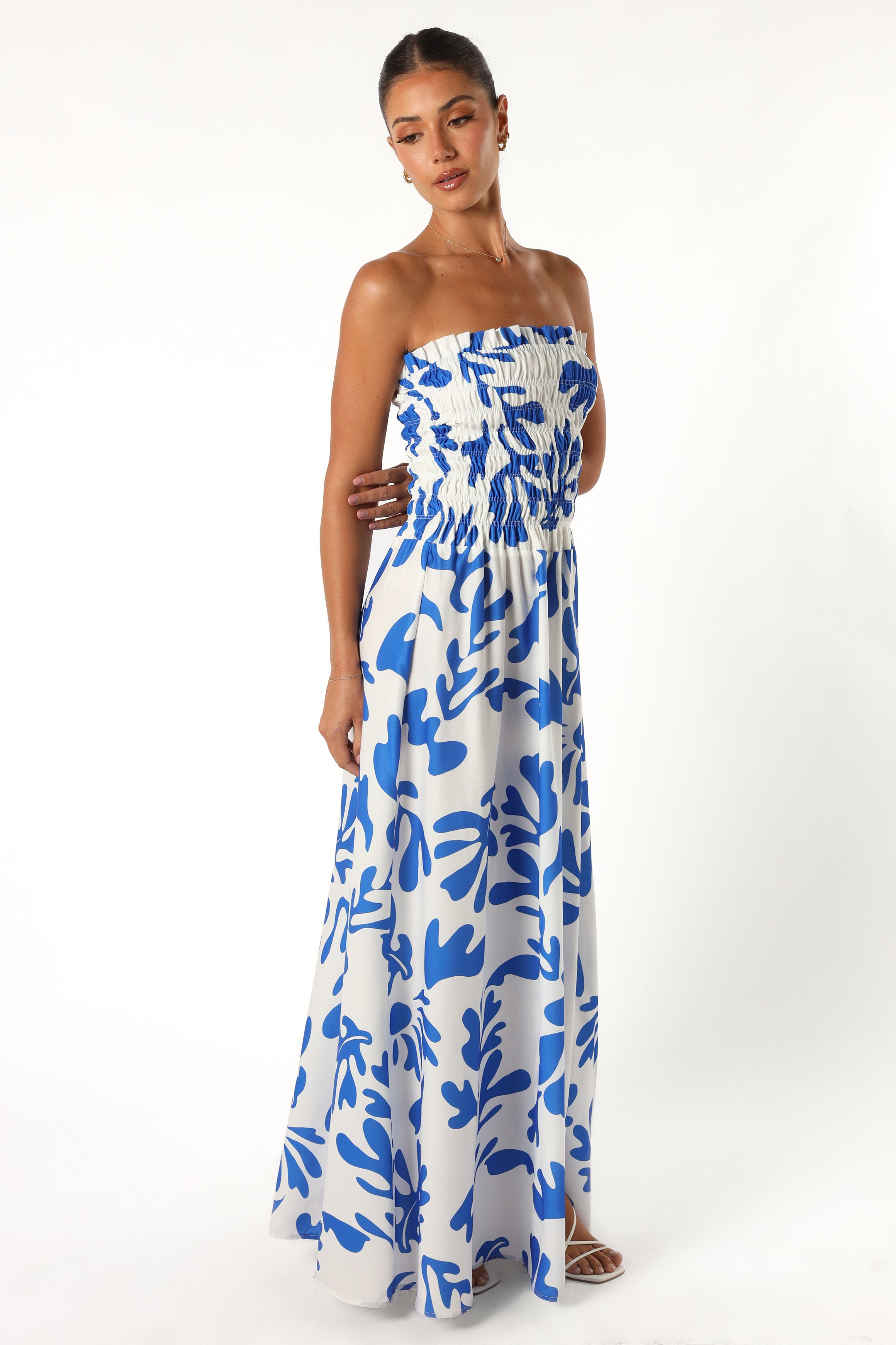 Petal and Pup USA DRESSES Mikaela Maxi Dress - Botanica Print