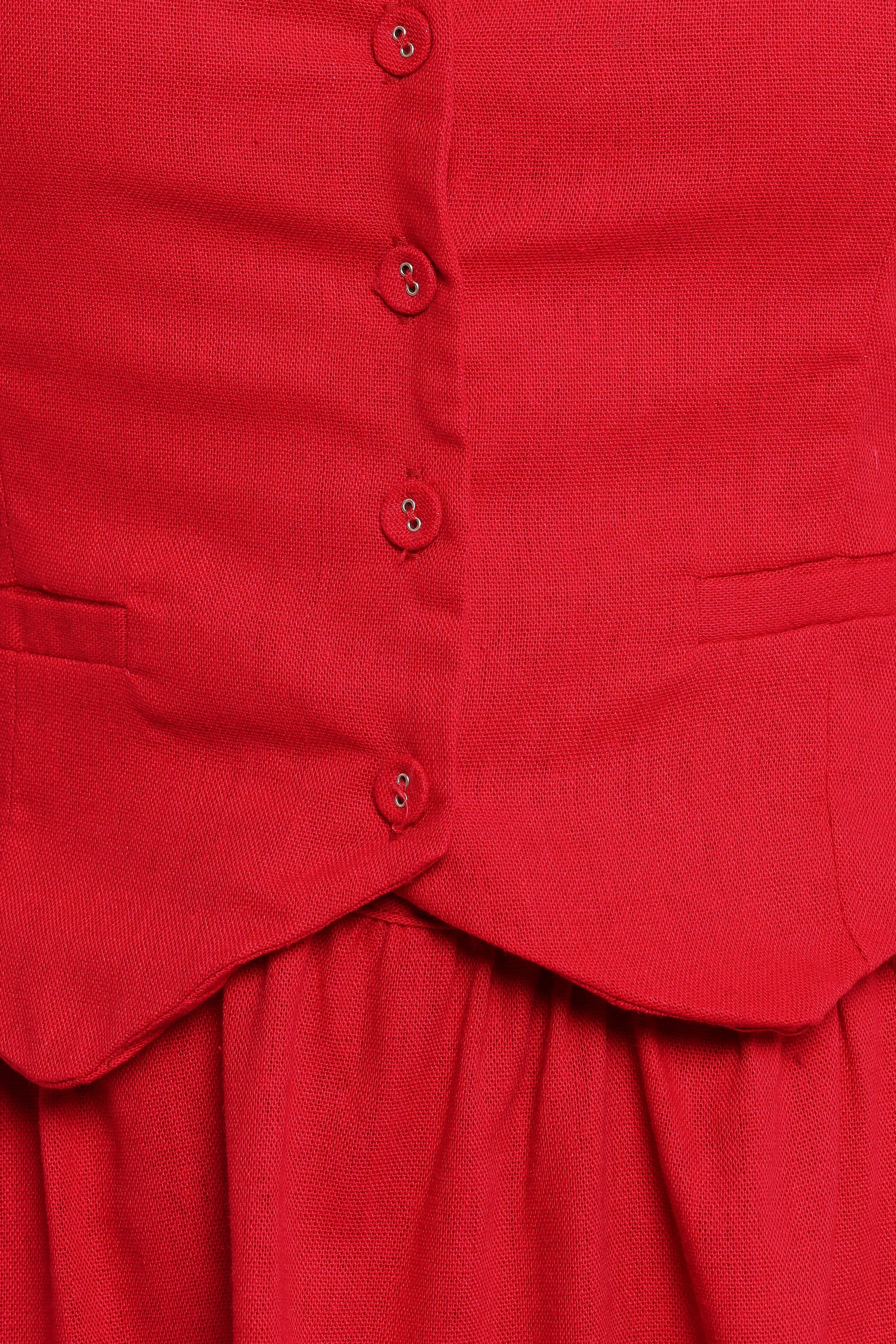 Petal and Pup Women's Milani Mini Dress - Red