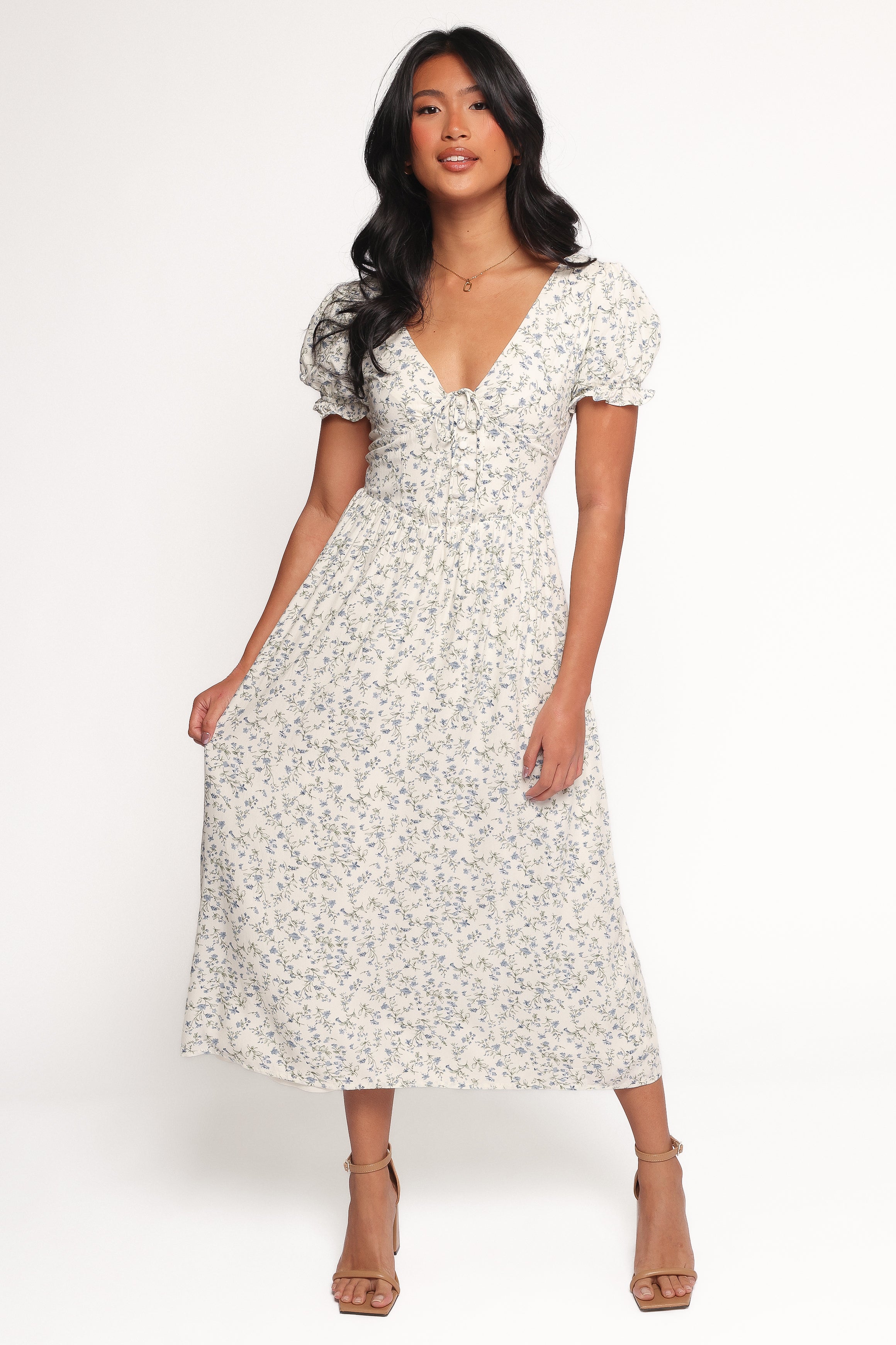 Petal and Pup USA DRESSES Mildred Midi Dress - Floral