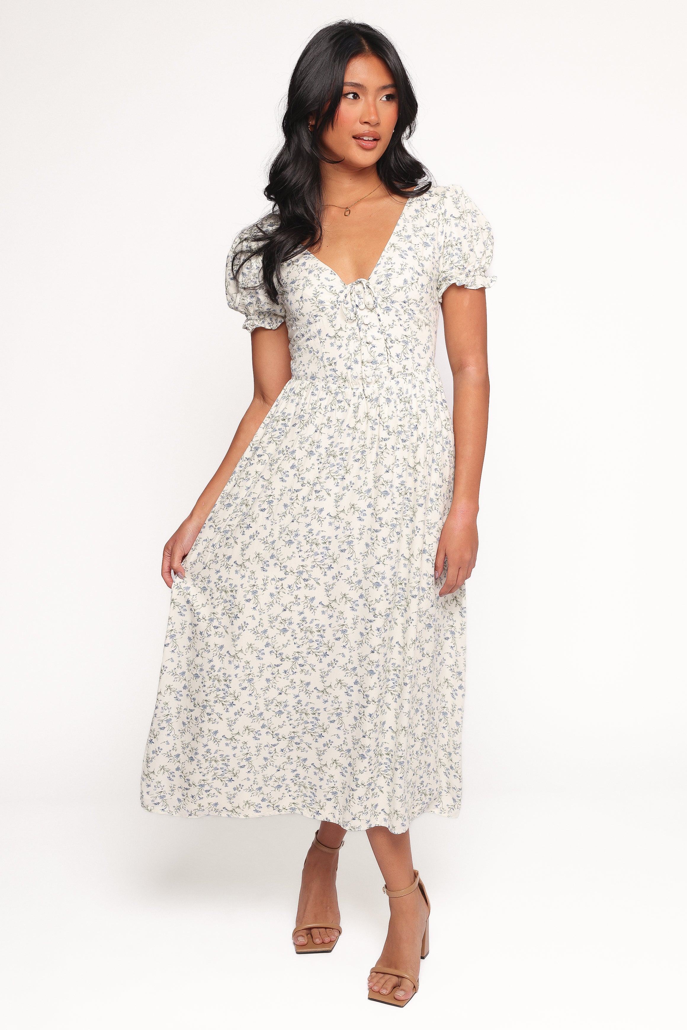 Petal and Pup USA DRESSES Mildred Midi Dress - Floral