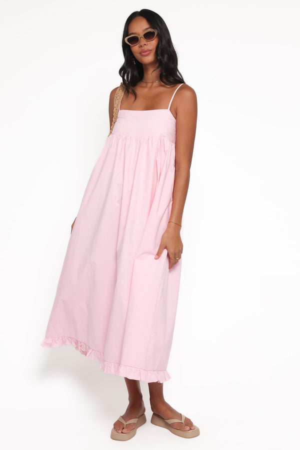 Petal and Pup USA DRESSES Miuccia Maxi Dress - Pink