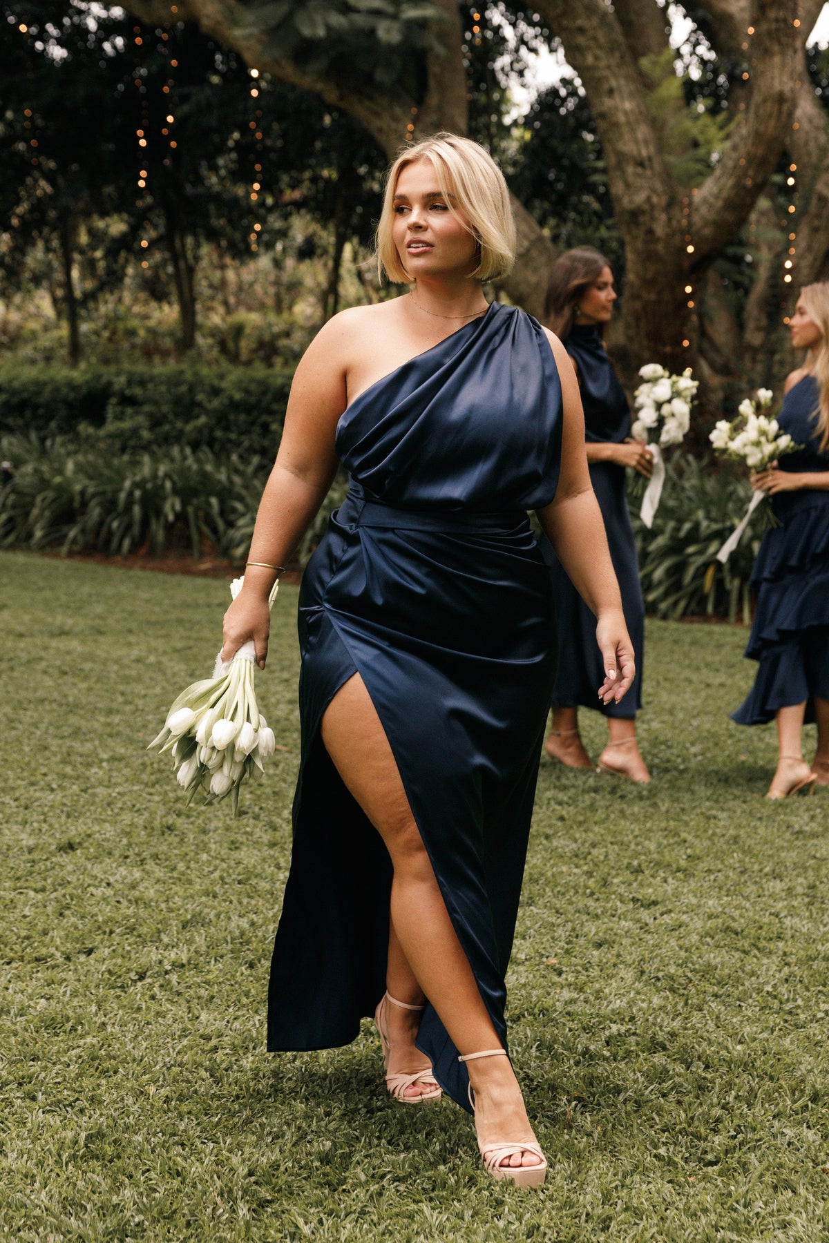 Petal and Pup Women's Nadia One Shoulder Maxi Dress