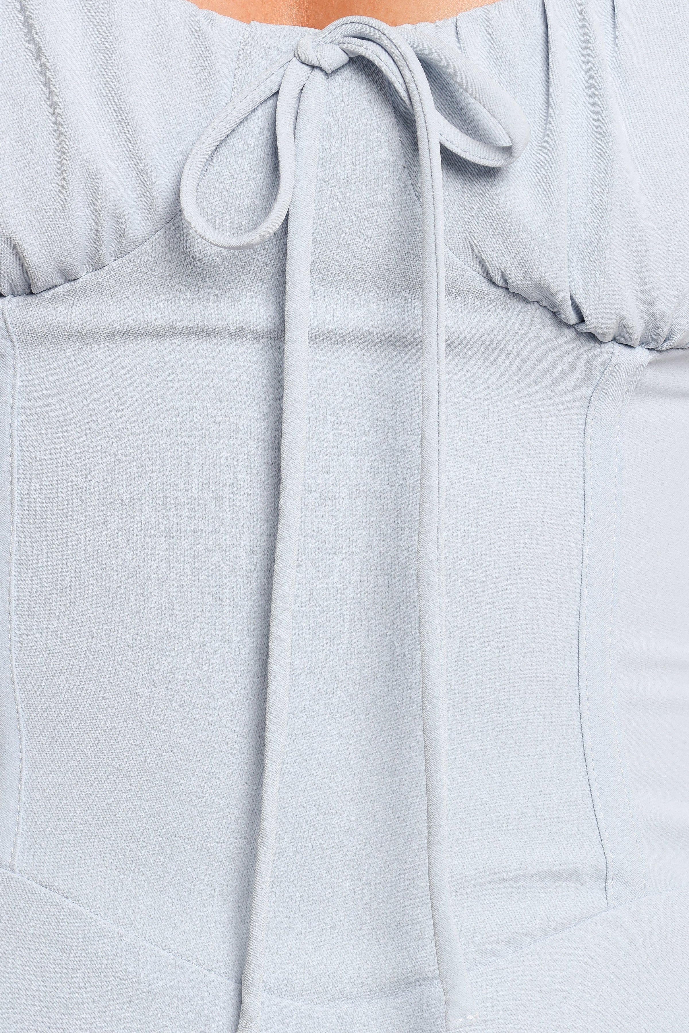 Petal and Pup USA DRESSES Nadina Midi Dress - Soft Blue