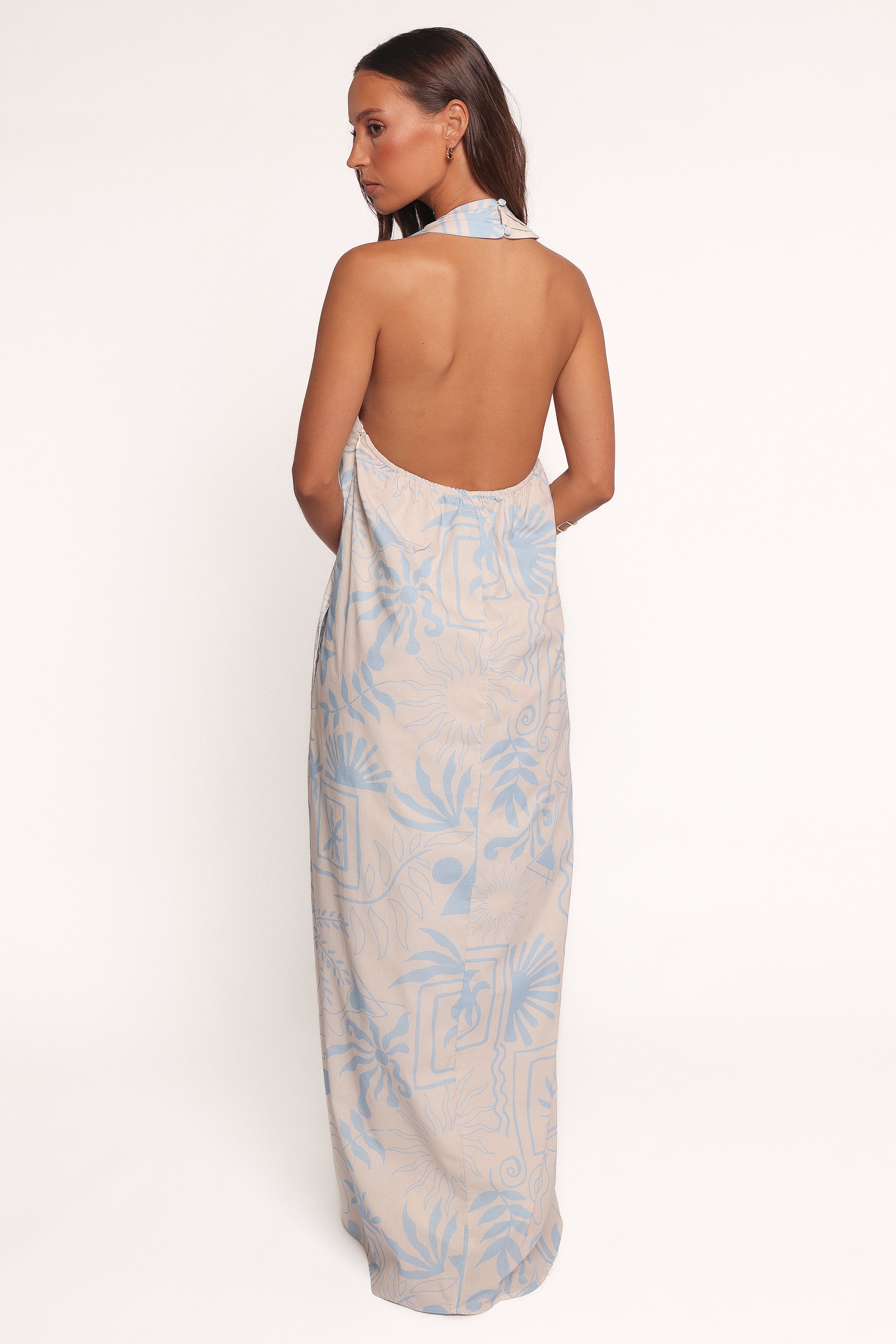 Petal and Pup Women's Naida Maxi Dress - Blue Soleil Petal and Pup Women's Naida Maxi Dress - Blue Soleil
