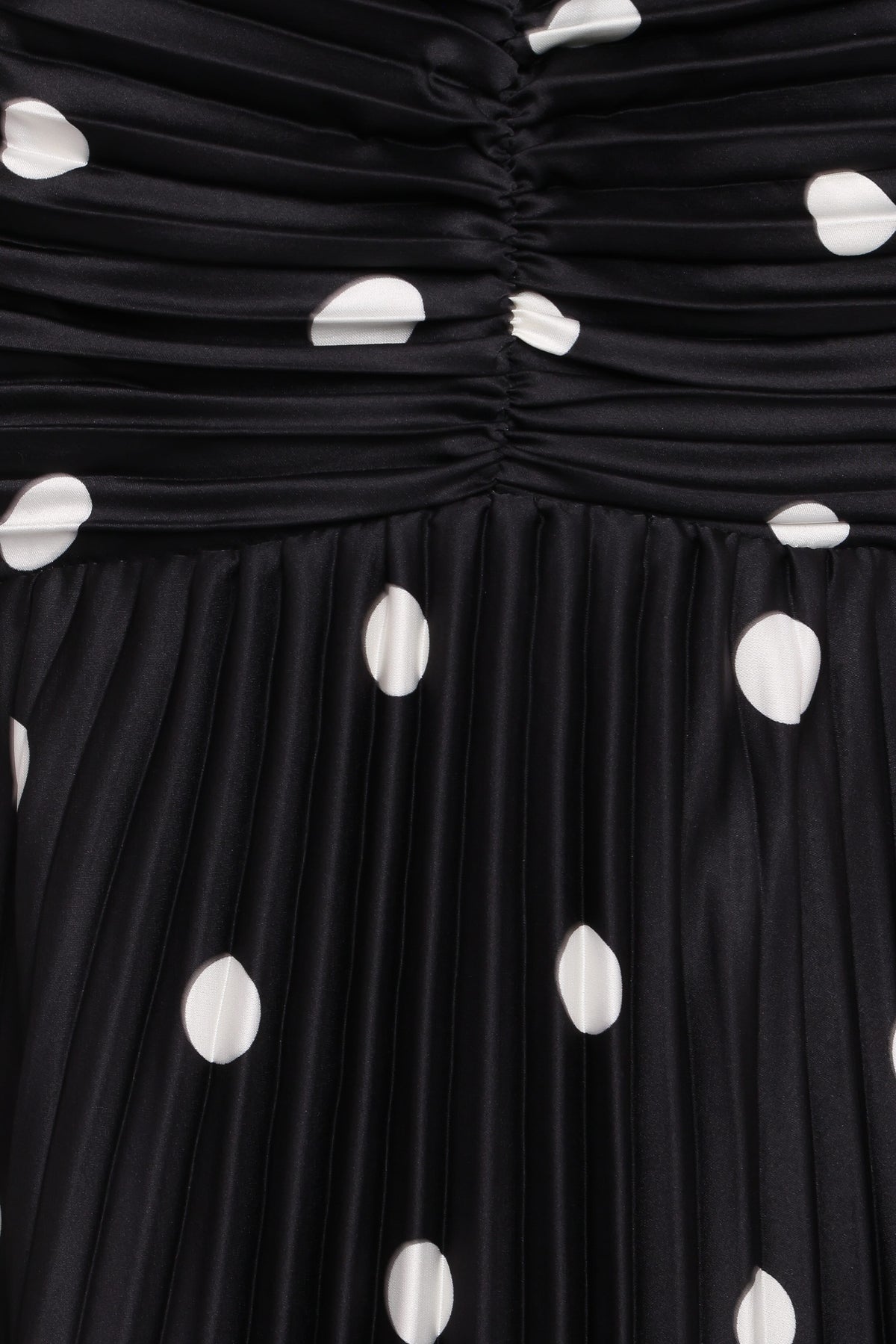 black maxi dress with white pleats Petal and Pup Women's Naira Pleated Maxi Dress