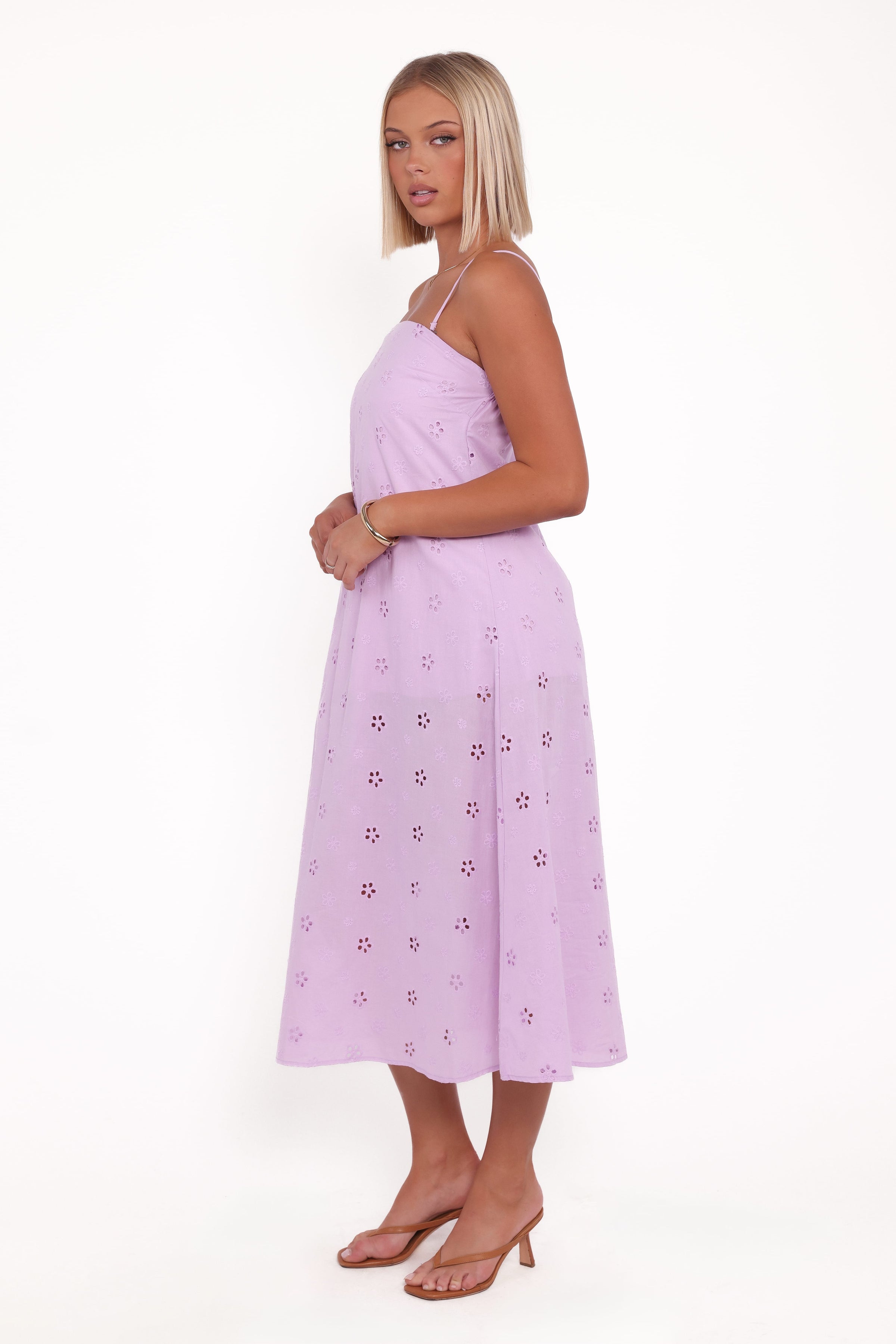 Petal and Pup USA DRESSES Narcissa Strapless Maxi Dress - Lilac (Hold for Amazon)