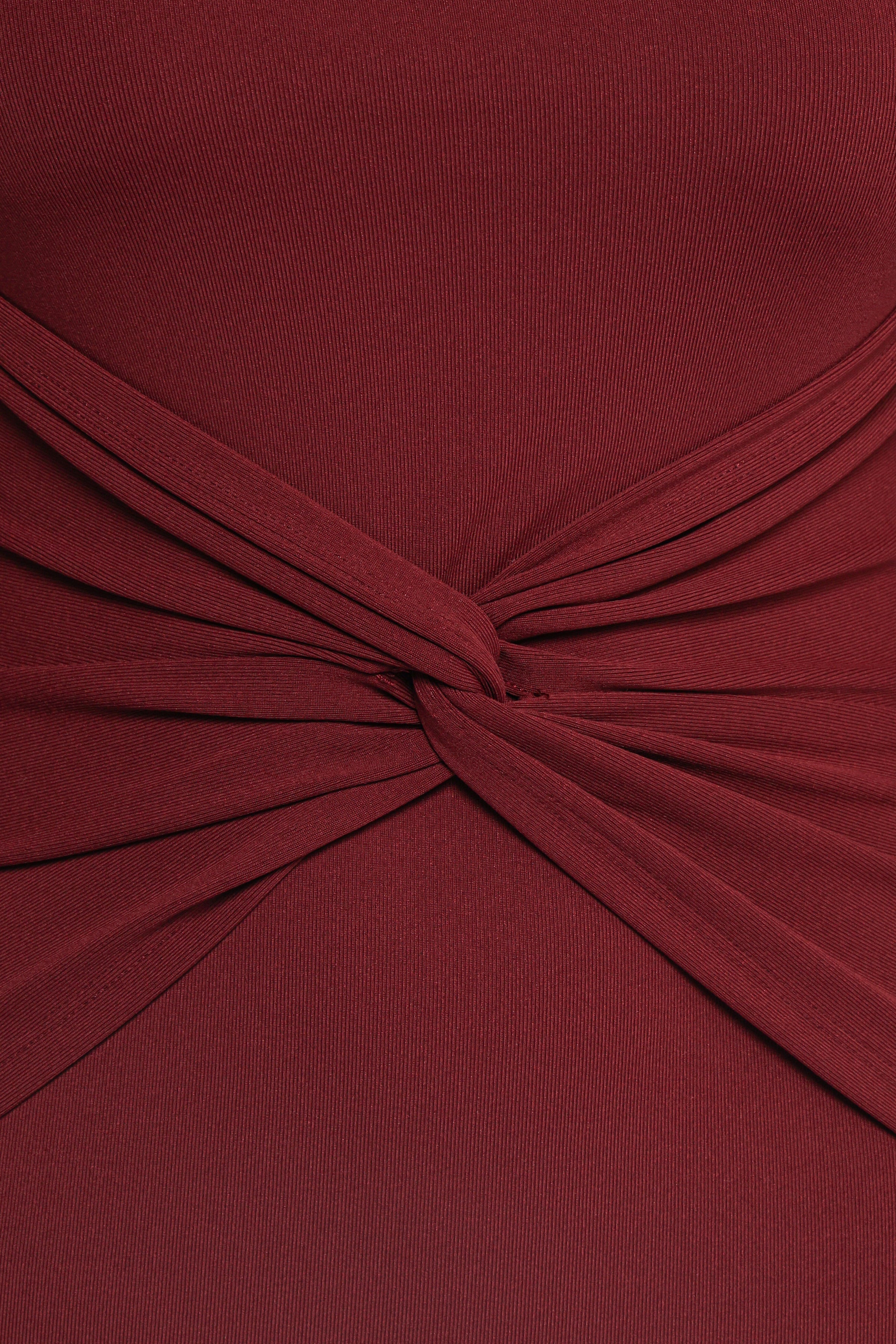 Petal and Pup USA DRESSES Nash Long Sleeve Dress - Deep Red