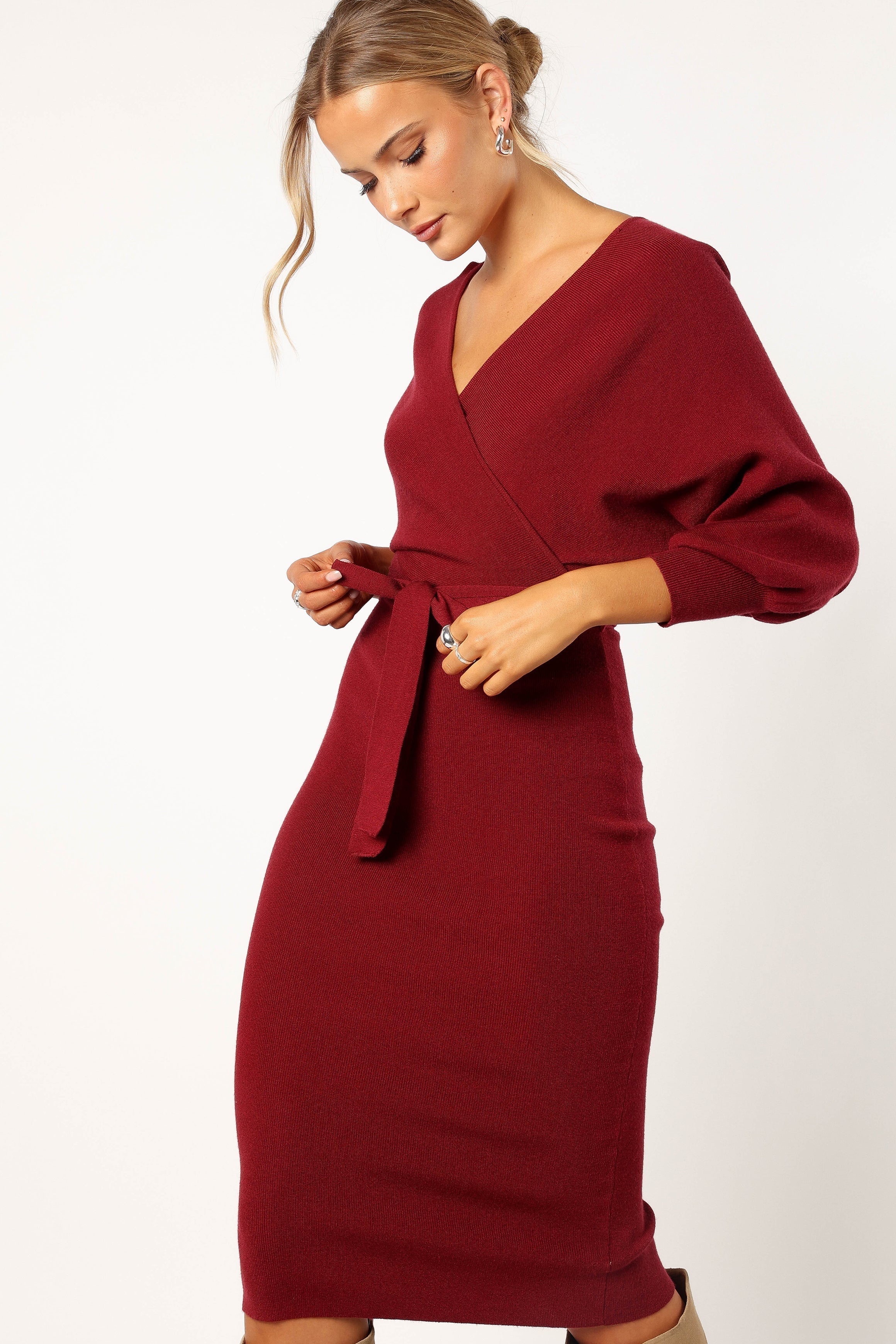 Nate Dress - Merlot | Petal & Pup USA