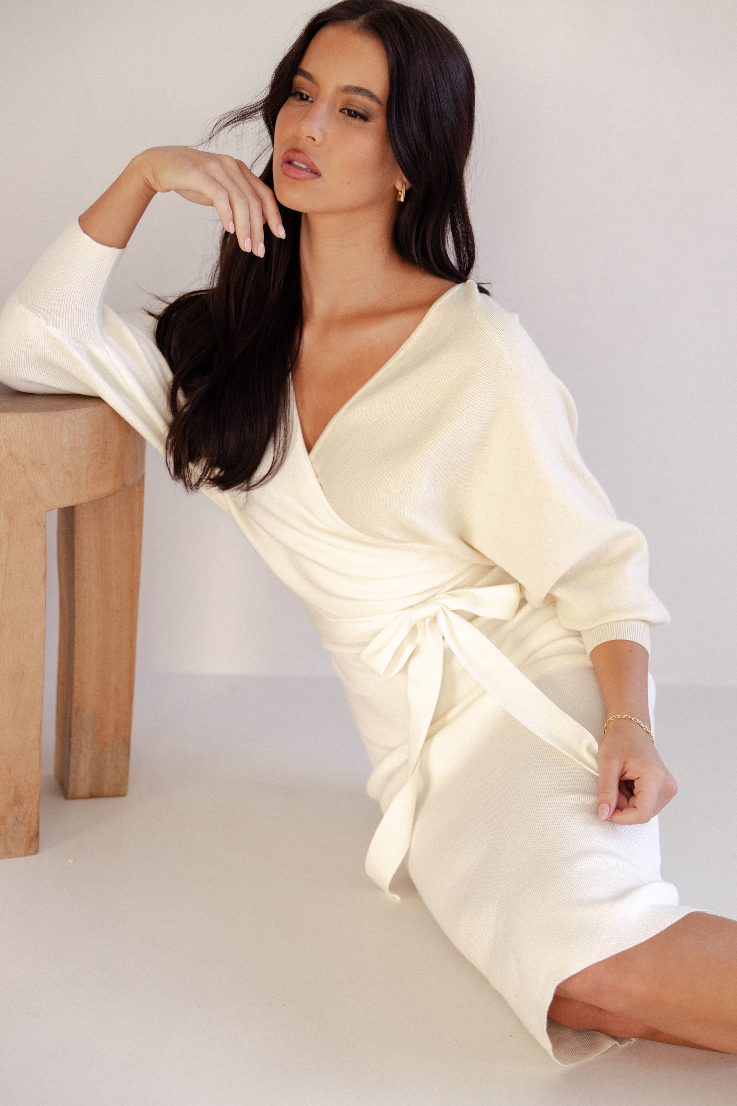 Petal and Pup USA DRESSES Nate Dress - White