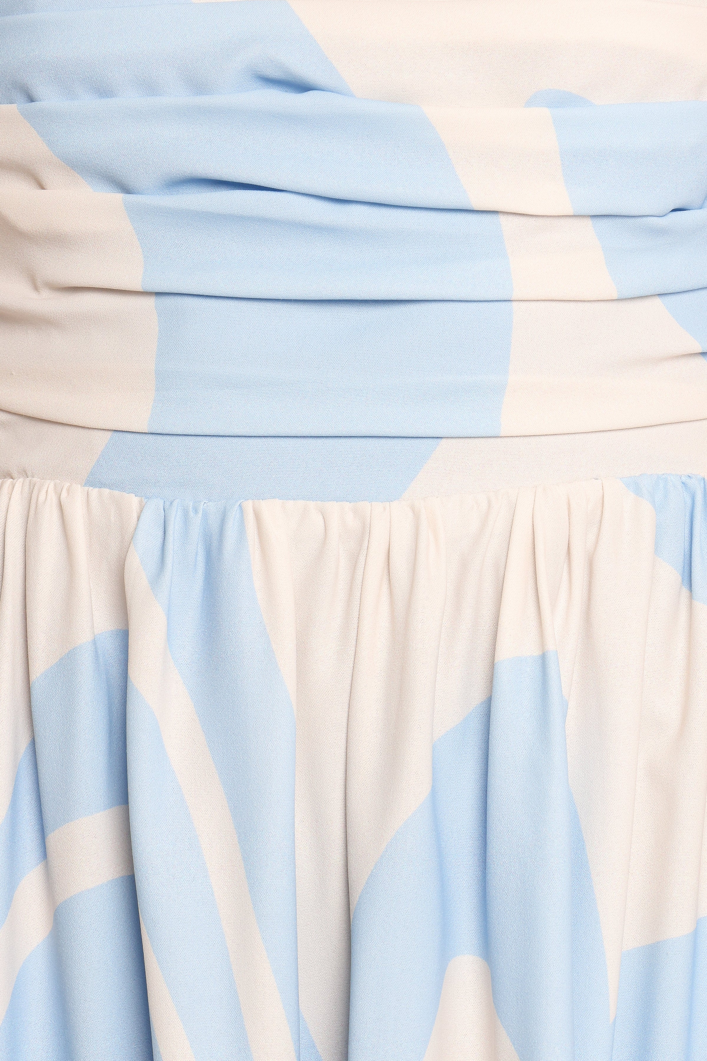 Petal and Pup USA DRESSES Nesta Maxi Dress - Blue Cream