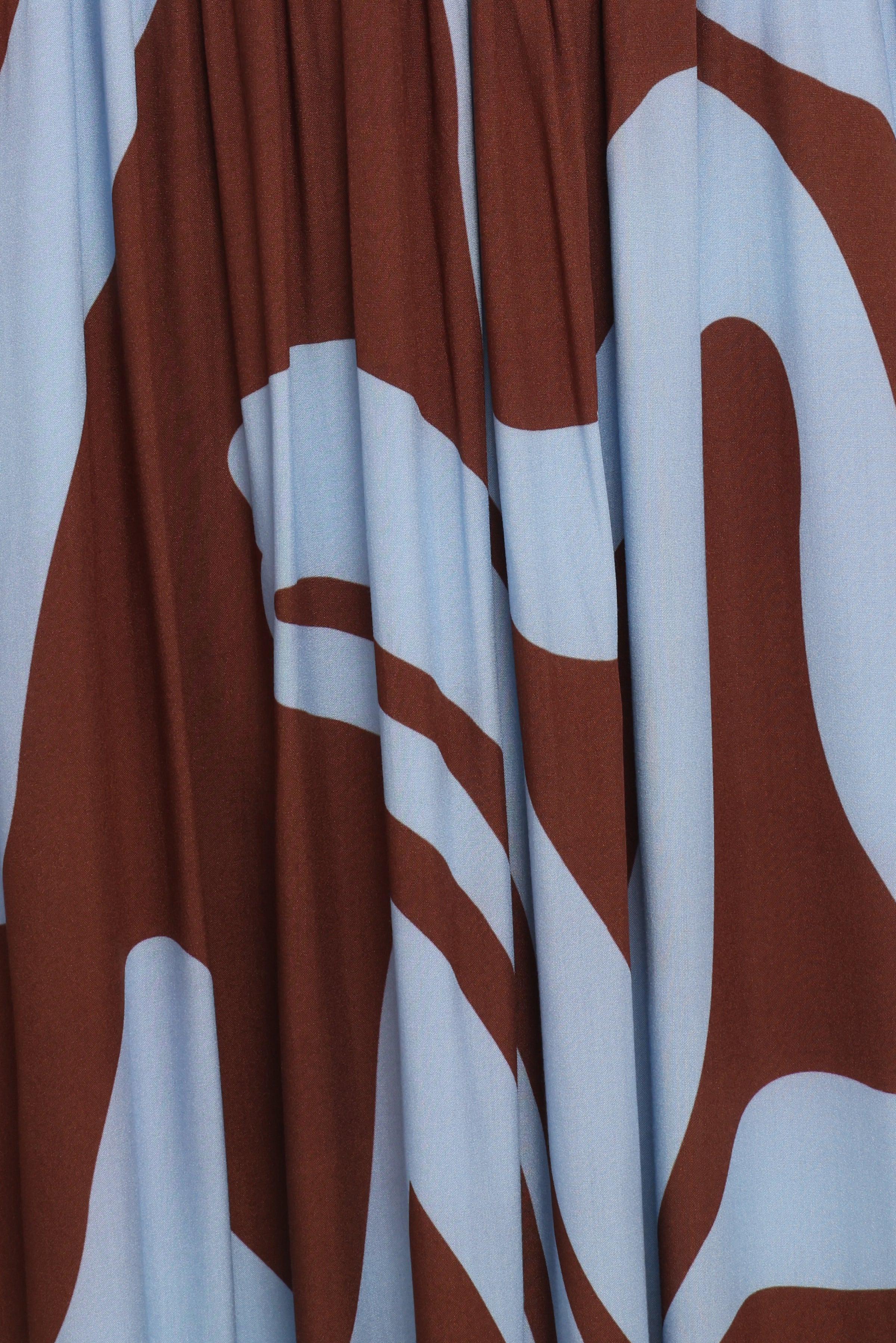 Petal and Pup USA DRESSES Nesta Maxi Dress - Brown/Blue