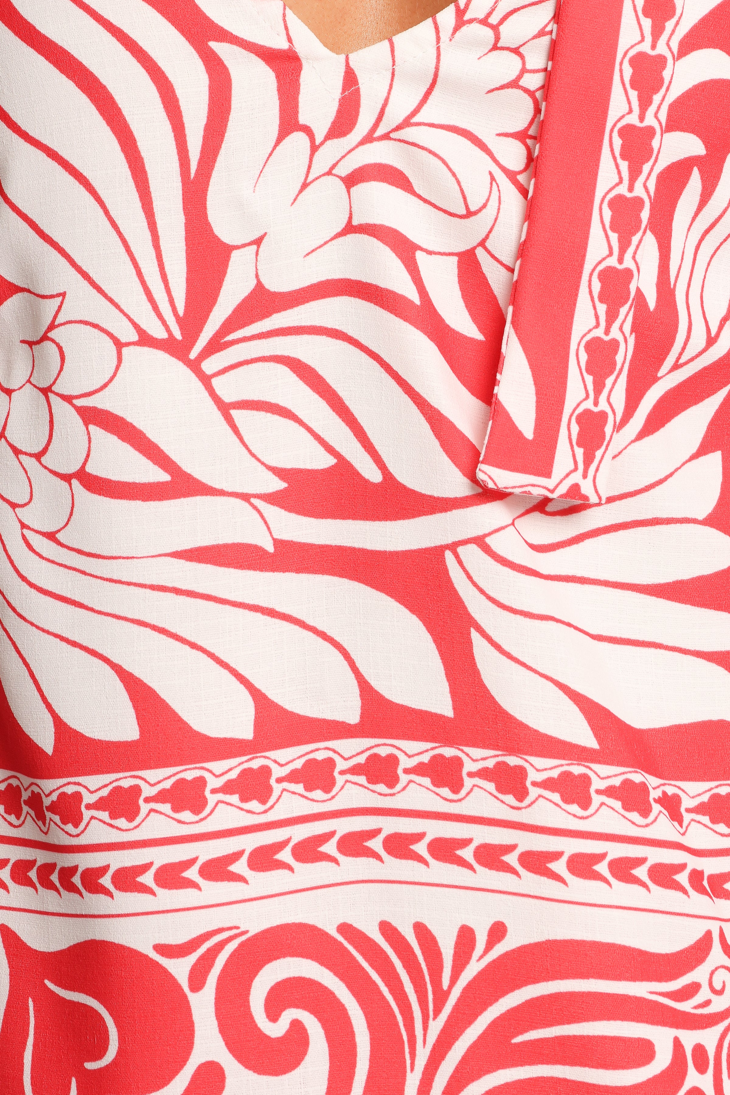 Petal and Pup USA DRESSES Nicoletta Mini Dress - Red