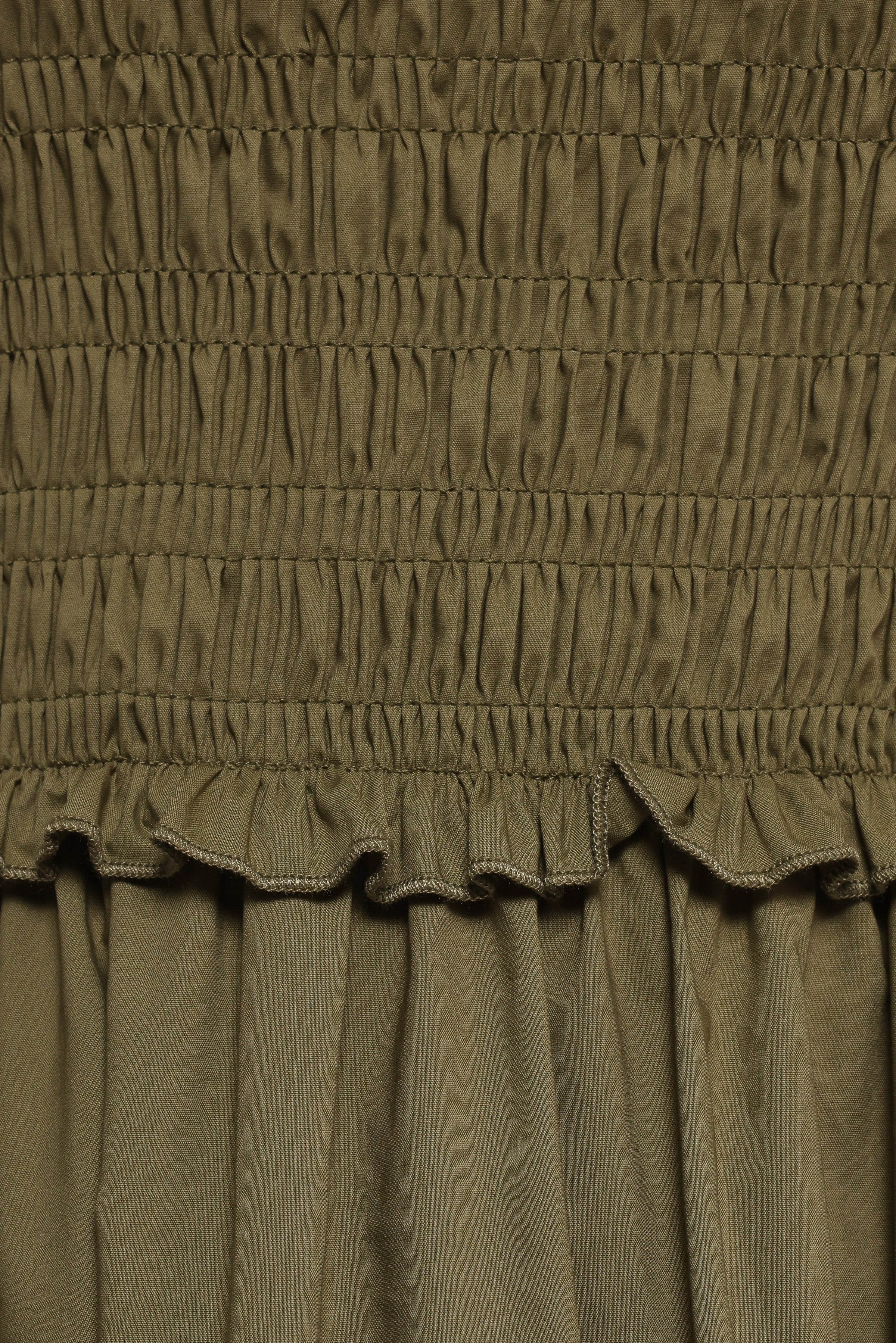 Petal and Pup USA DRESSES Nigella Maxi Dress - Olive Green