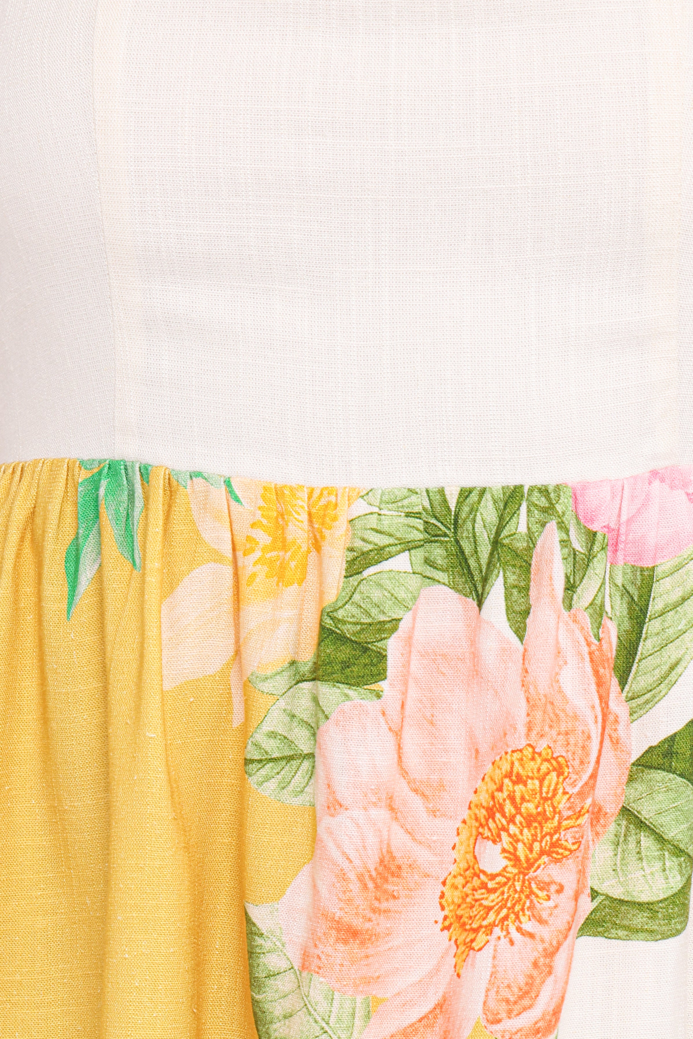 Petal and Pup USA DRESSES Nissa Mini Dress - Yellow Poppy