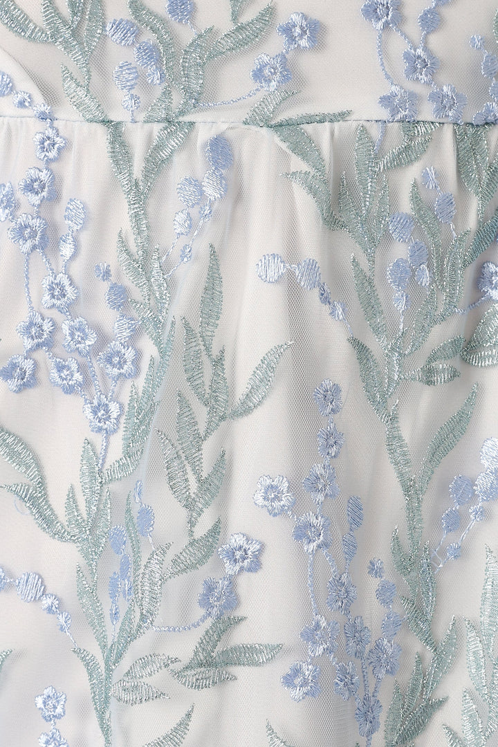 Nolan Dress Blue Sunflower - Misa