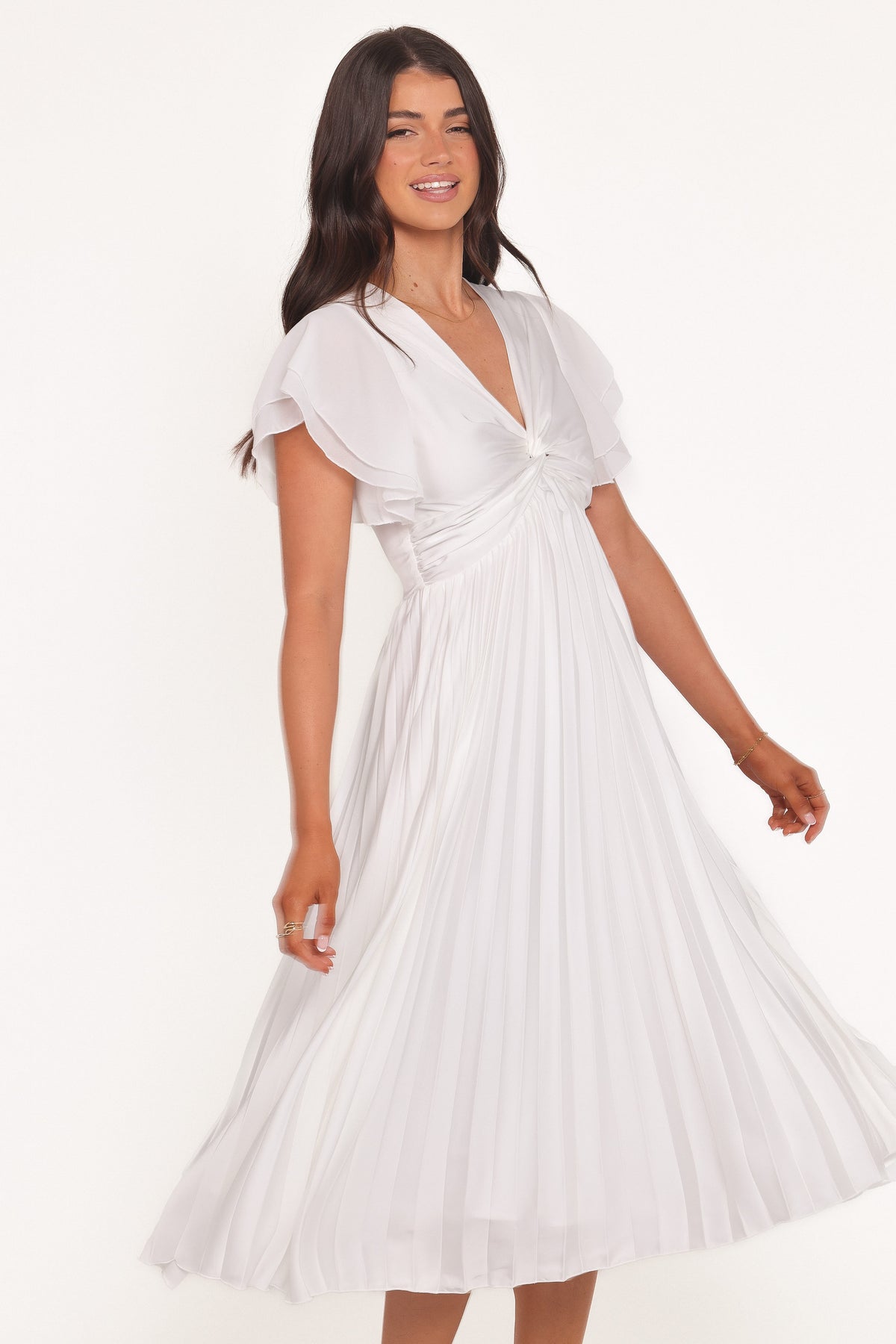 Petal and Pup Women's Nova Flutter Sleeve Dress
