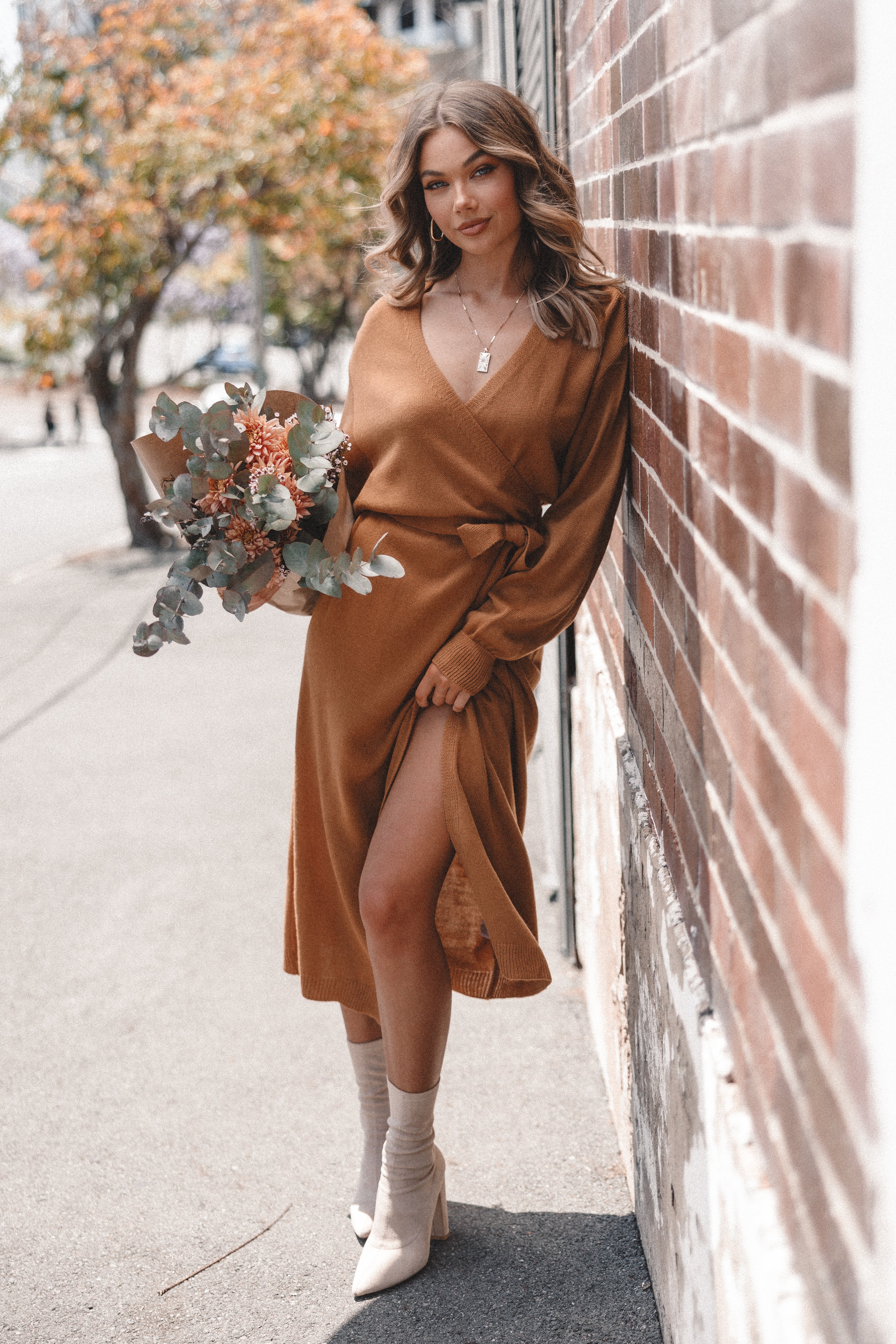 Fashion Nova Long Sleeve Maxi Dress Work Amanda Long Sleeve Maxi