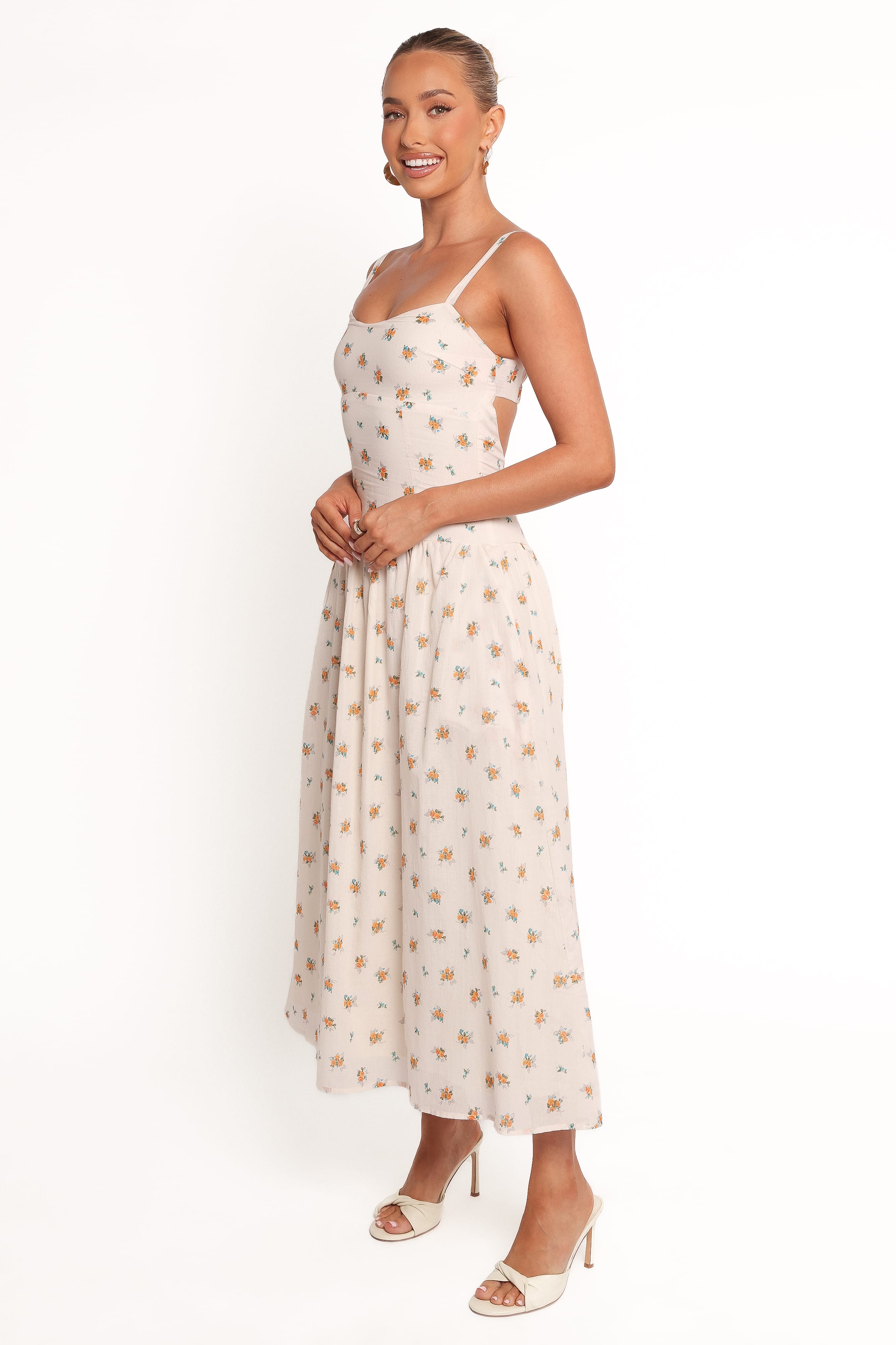 Petal and Pup USA DRESSES Oakley Maxi Dress - Yellow Floral (Hold for Rack)