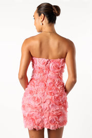 Petal and Pup USA DRESSES Obsess Strapless Mini Dress - Pink
