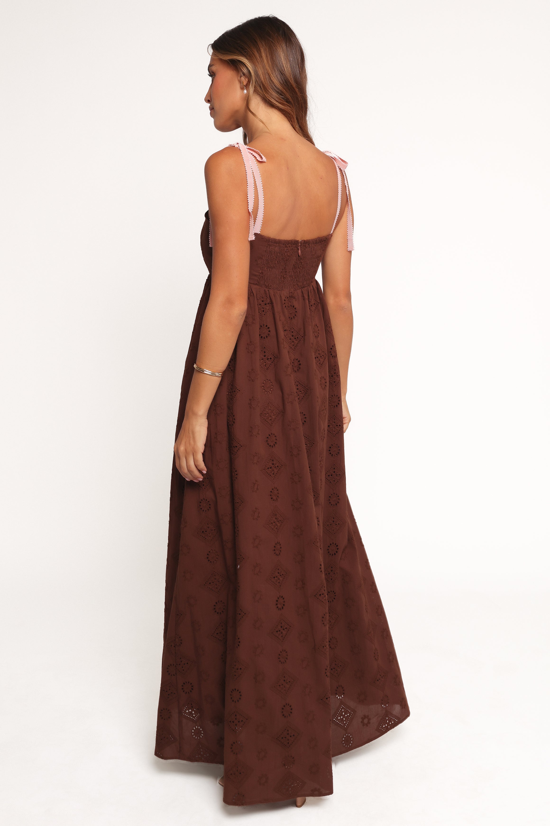 Petal and Pup USA DRESSES Odessa Maxi Dress - Brown