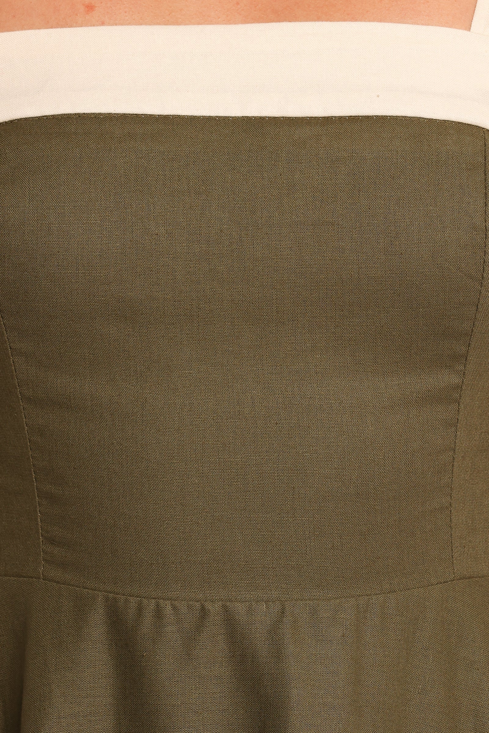 Petal and Pup USA DRESSES Olinda Midi Dress - Olive