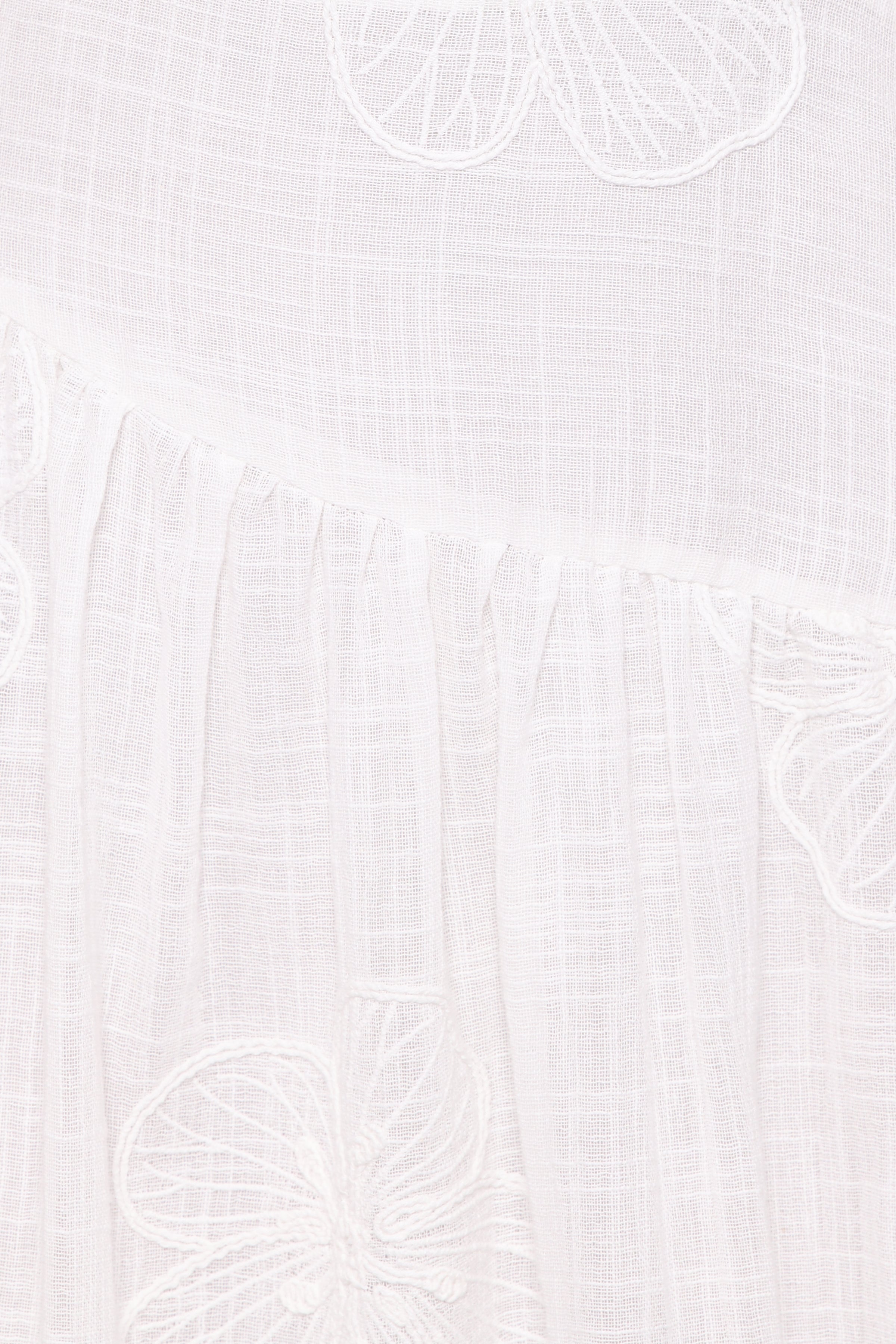 Petal and Pup USA DRESSES Olivea Midi Dress - White