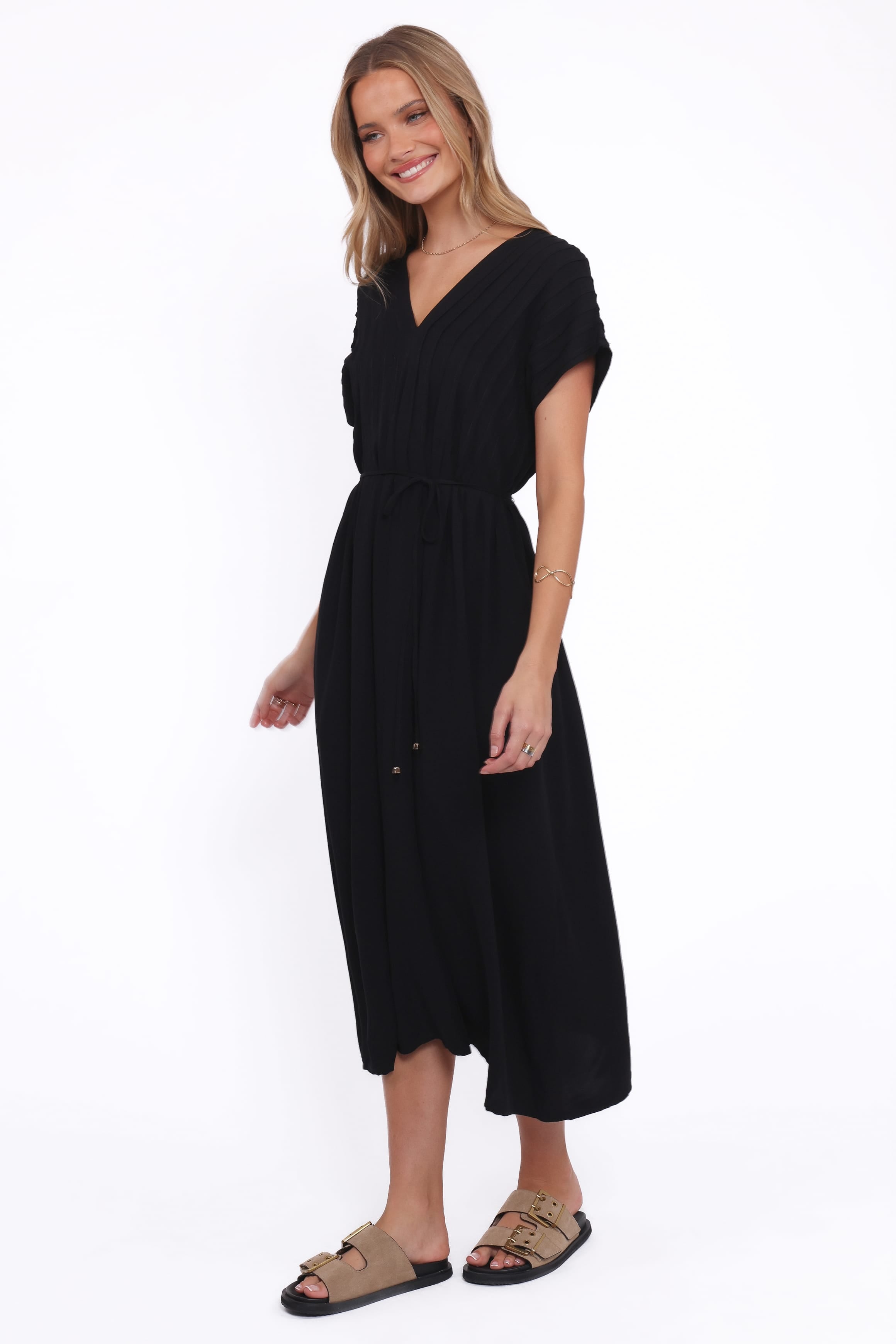 Orly Midi Dress - Black | Petal & Pup USA