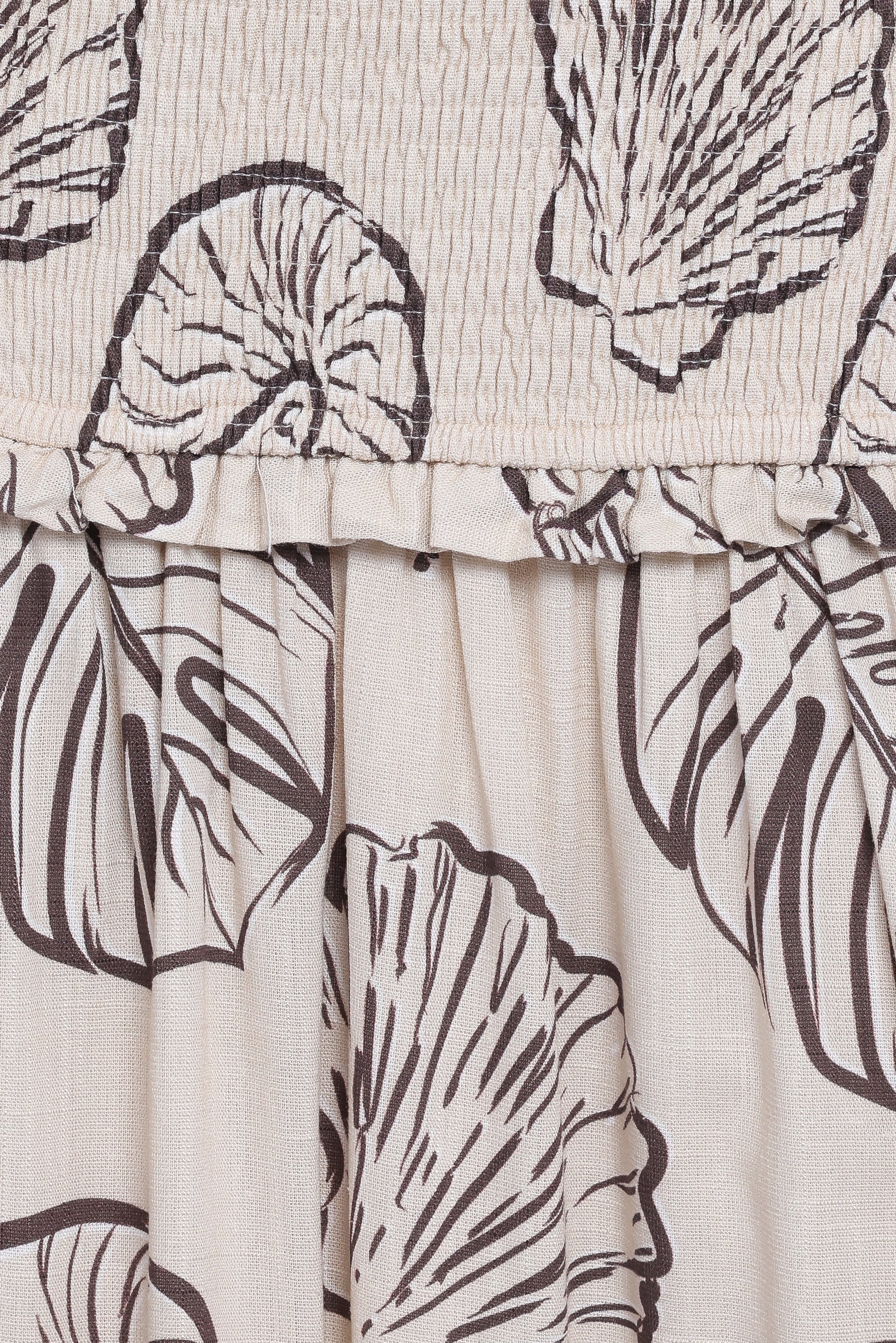 Petal and Pup USA DRESSES Parkway Maxi Dress - Cream Shells