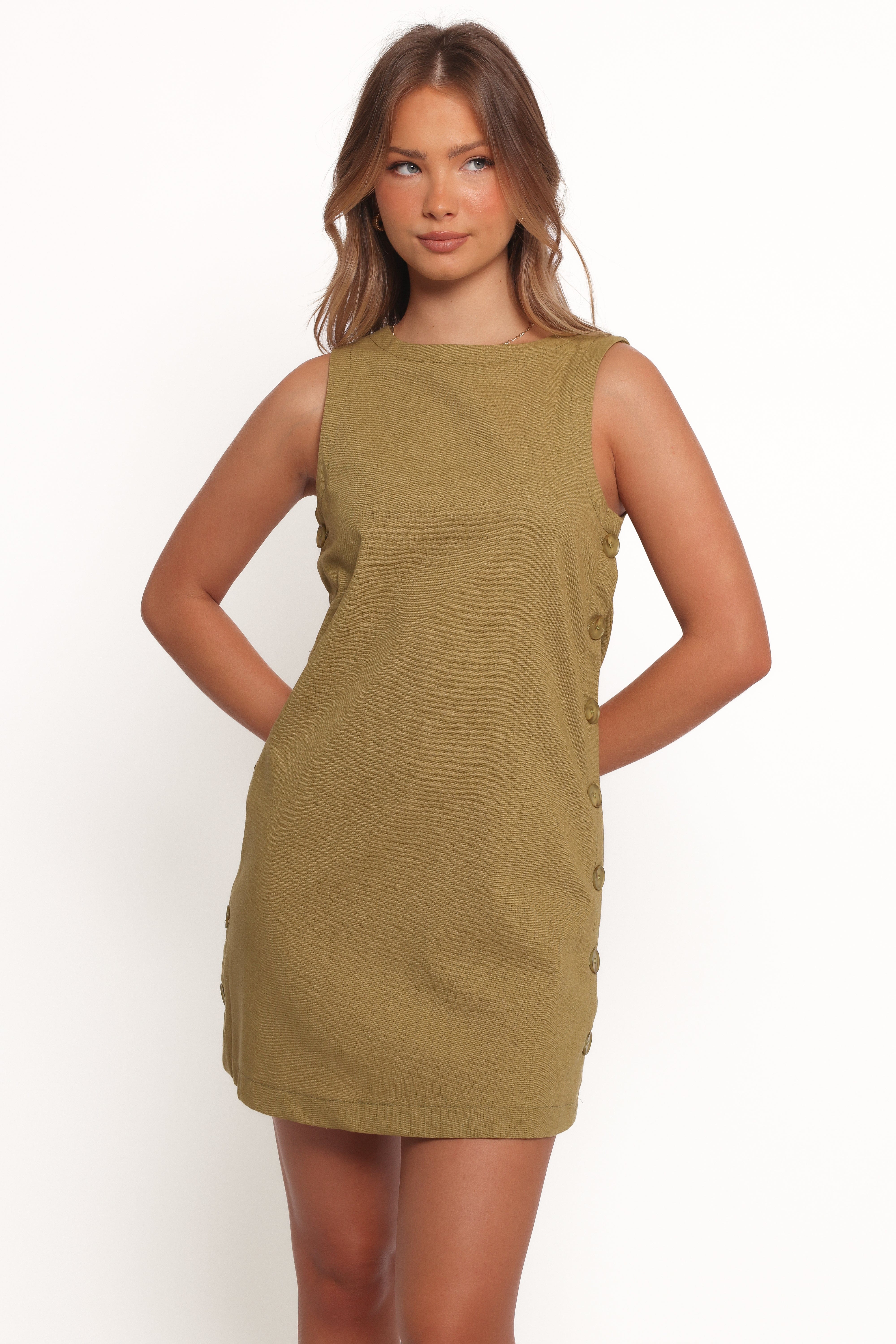 Penelope Mini Dress - Green | Petal & Pup USA