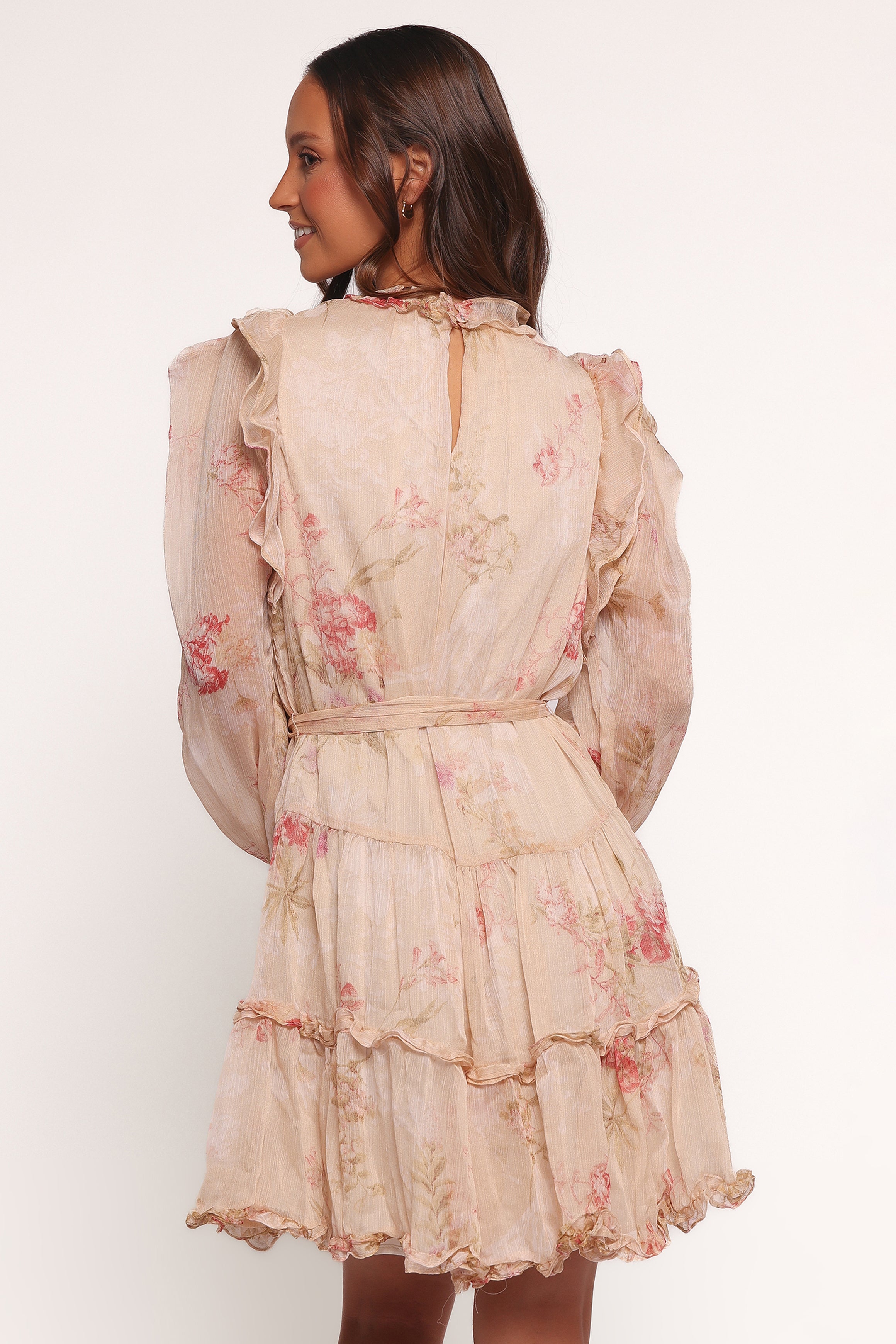 Petal and Pup USA DRESSES Phaedra Long Sleeve Mini Dress - Soft Rose (Hold for Amazon)