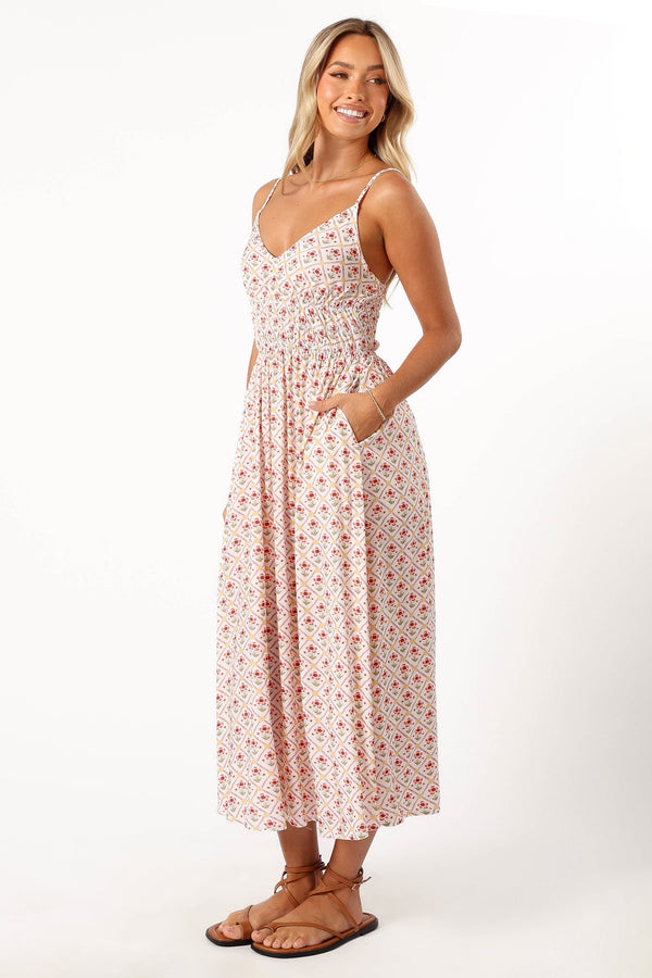 Petal and Pup USA DRESSES Phoeve Midi Dress - Floral