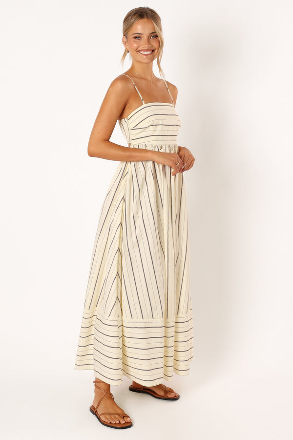 Petal and Pup USA DRESSES Pixie Maxi Dress - Beige Tan