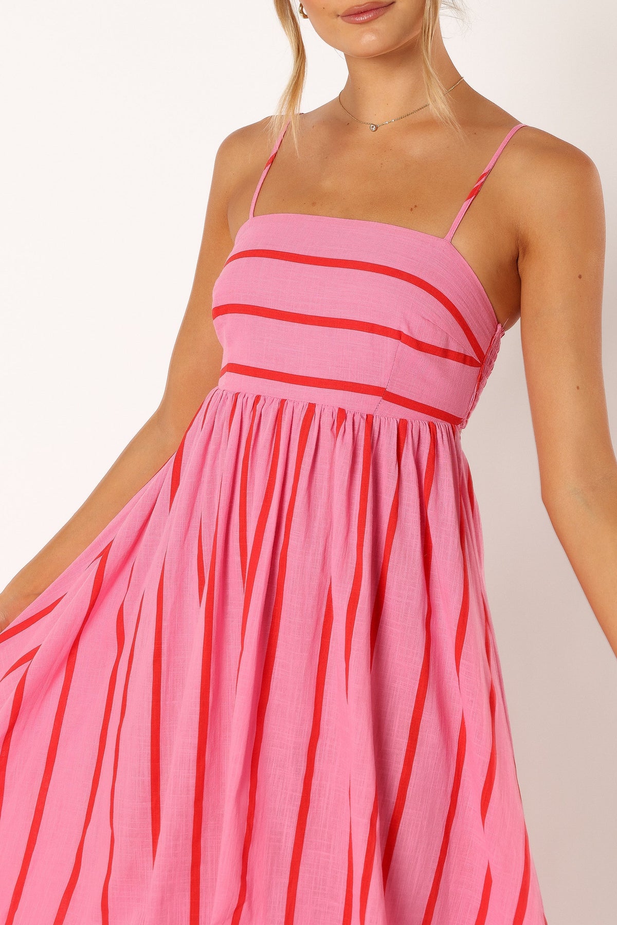 Petal and Pup Women's Pixie Maxi Dress - Pink Red - XLarge