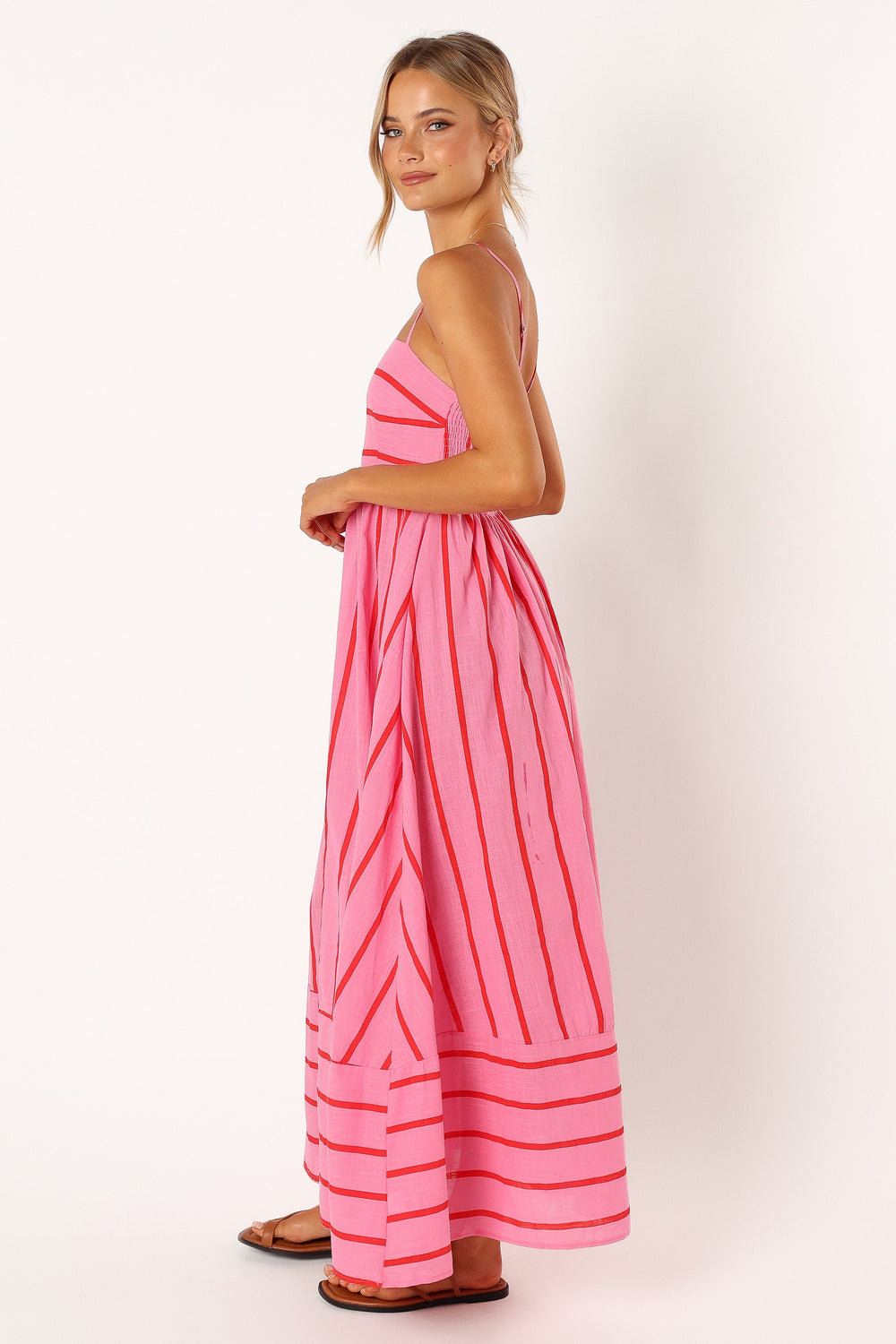 Pixie Maxi Dress - Pink Red - Petal & Pup USA