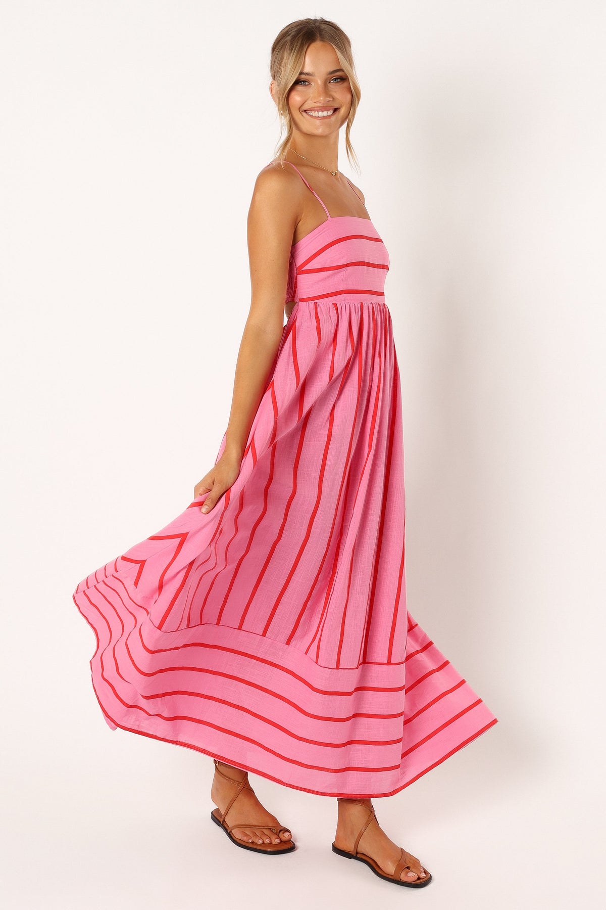 Petal and Pup Women's Pixie Maxi Dress - Pink Red