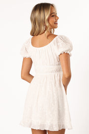 Petal and Pup USA DRESSES Prive Mini Dress - White