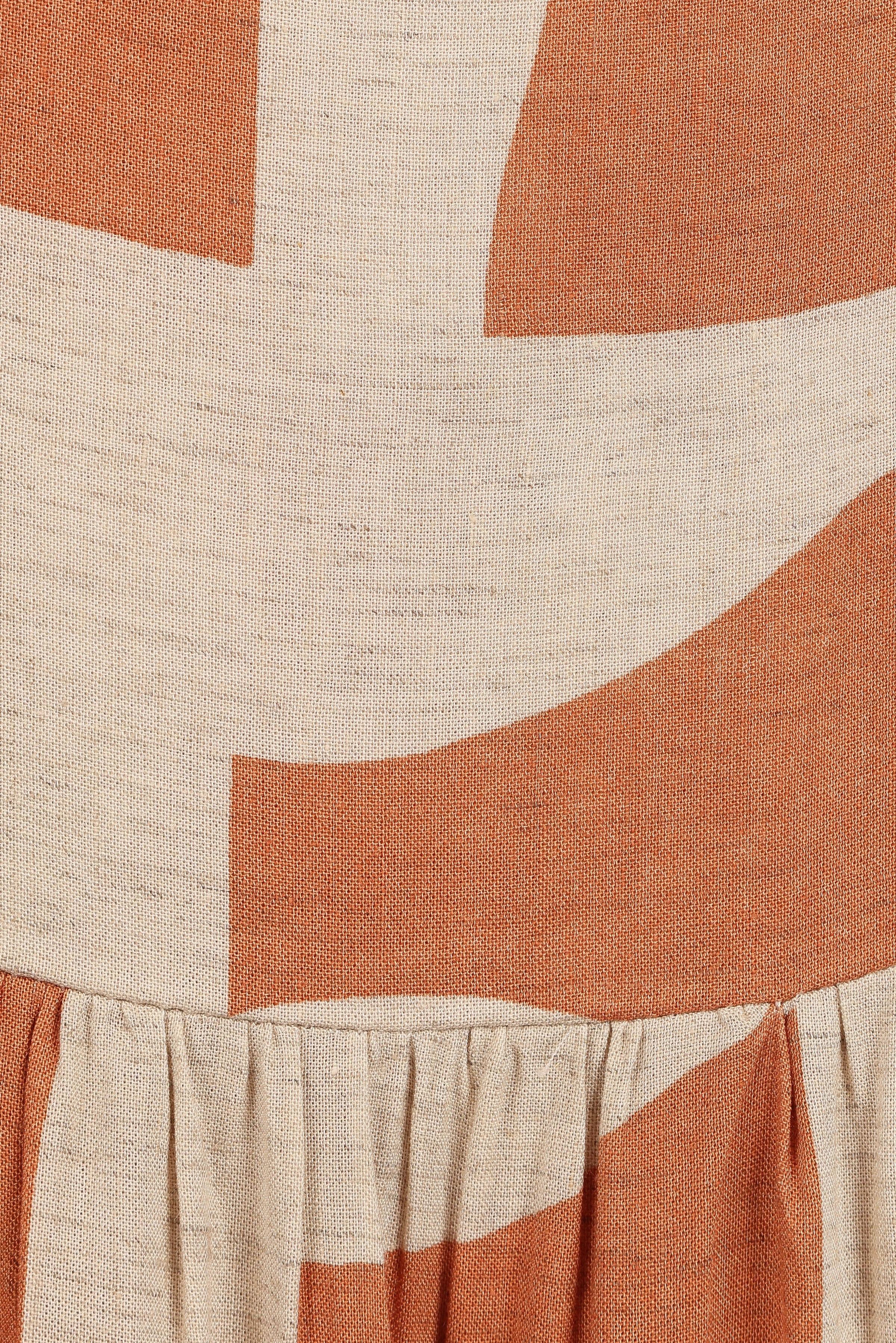 Petal and Pup USA DRESSES Quincy Maxi Dress - Natural/Camel