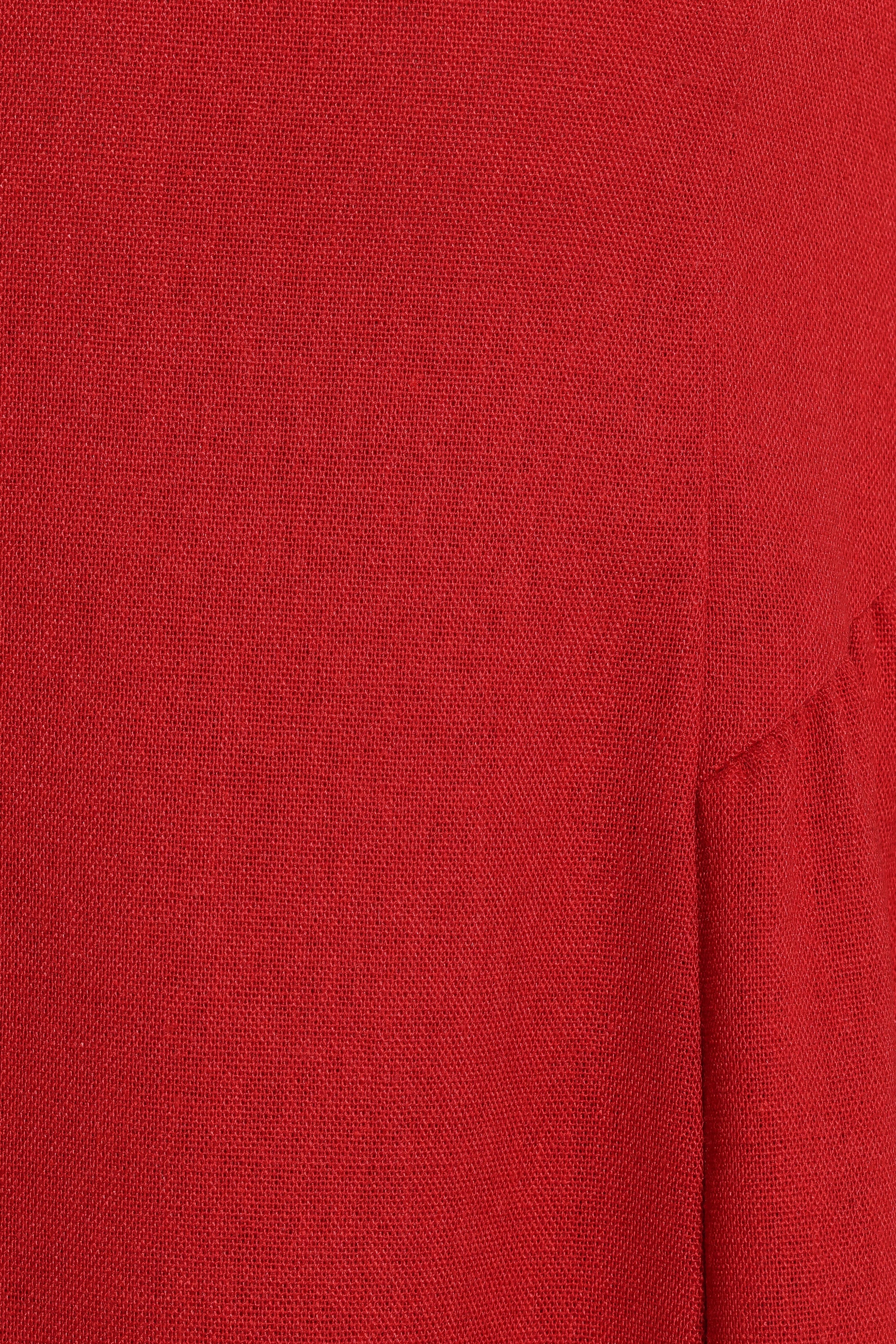 Petal and Pup USA DRESSES Ramona Halterneck Midi Dress - Red